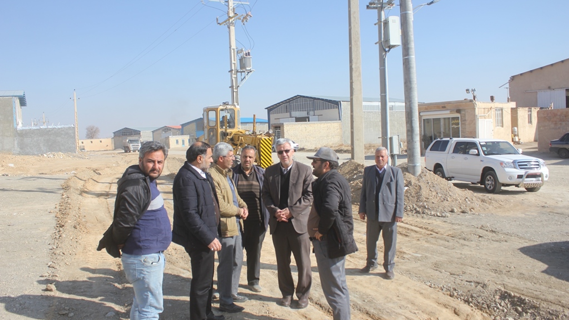فرماندار از منطقه باباکای خمین بازدید کرد