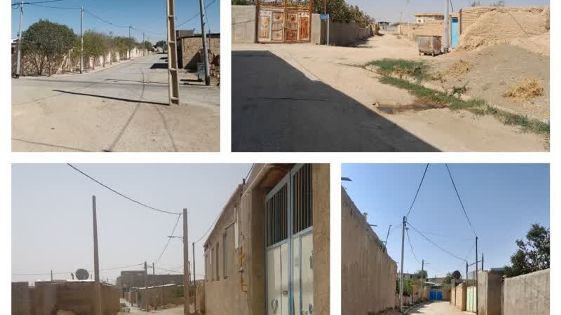 اصلاح و رفع حریم شبکه فشار متوسط ساختمان های ورودی‌ روستای سلیم آباد