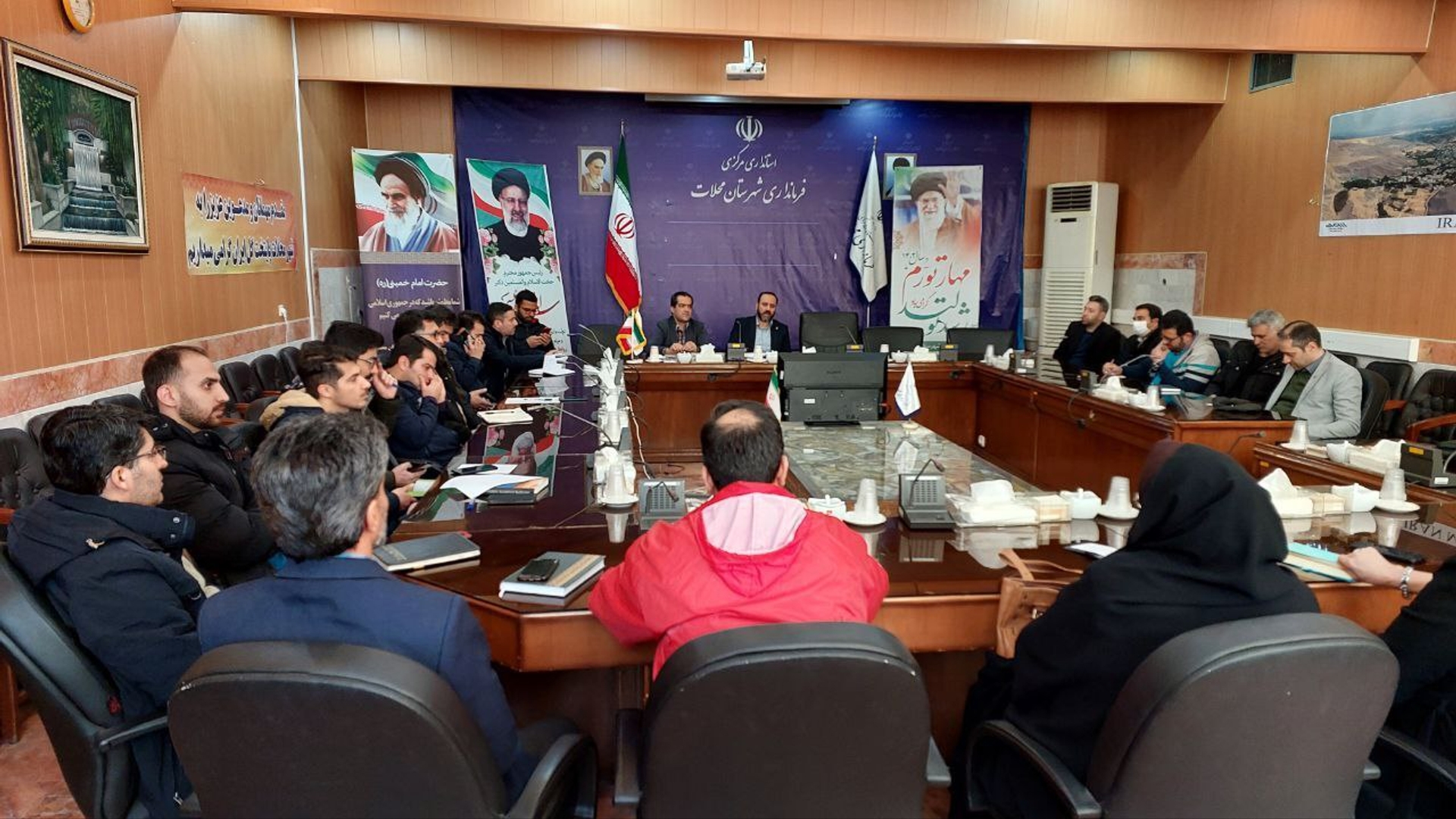 جلسه شورای هماهنگی روابط عمومی های دستگاه های اجرایی شهرستان محلات برگزار شد.