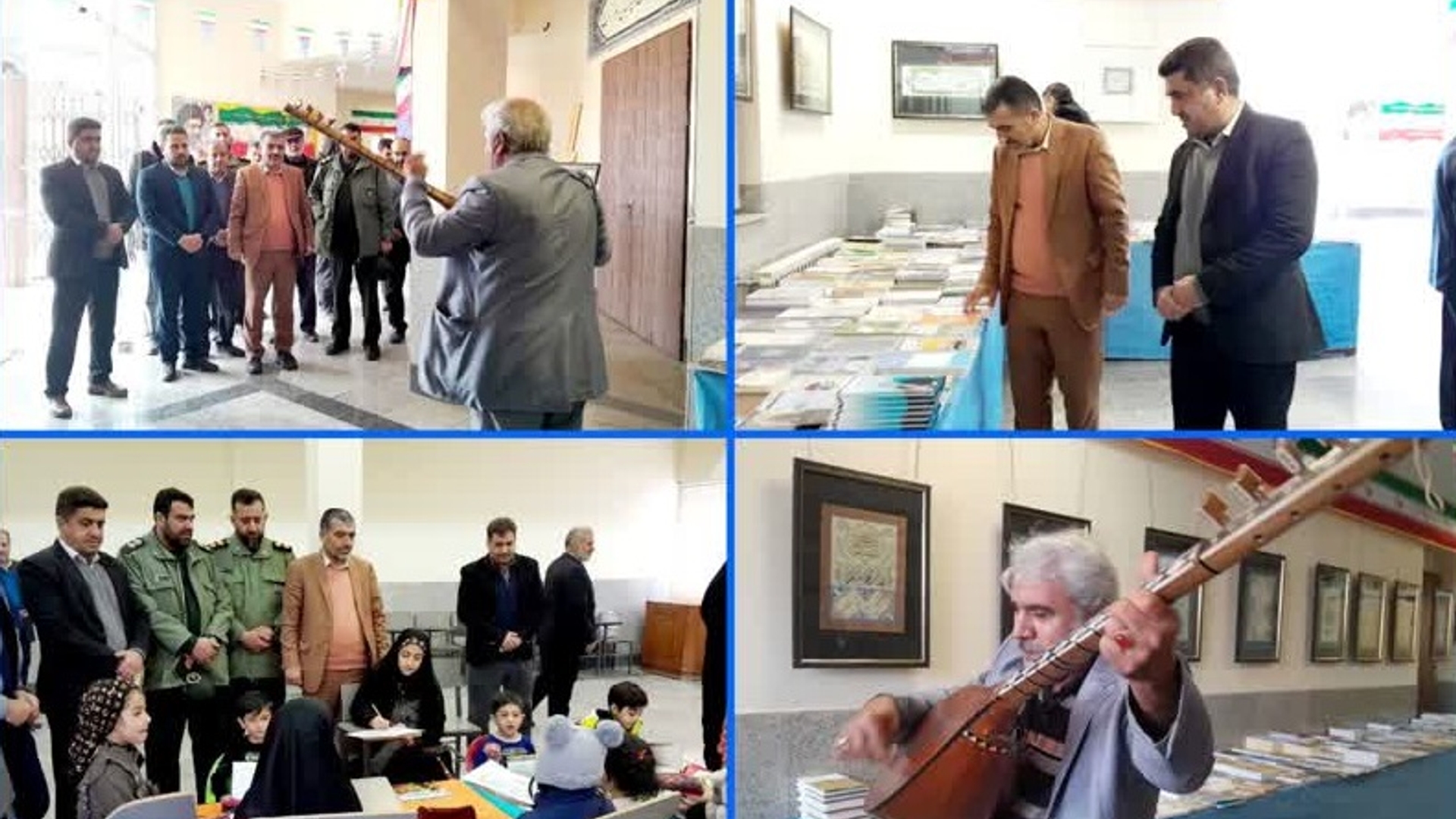 افتتاح نمایشگاه فرهنگی هنري فجر در زرندیه