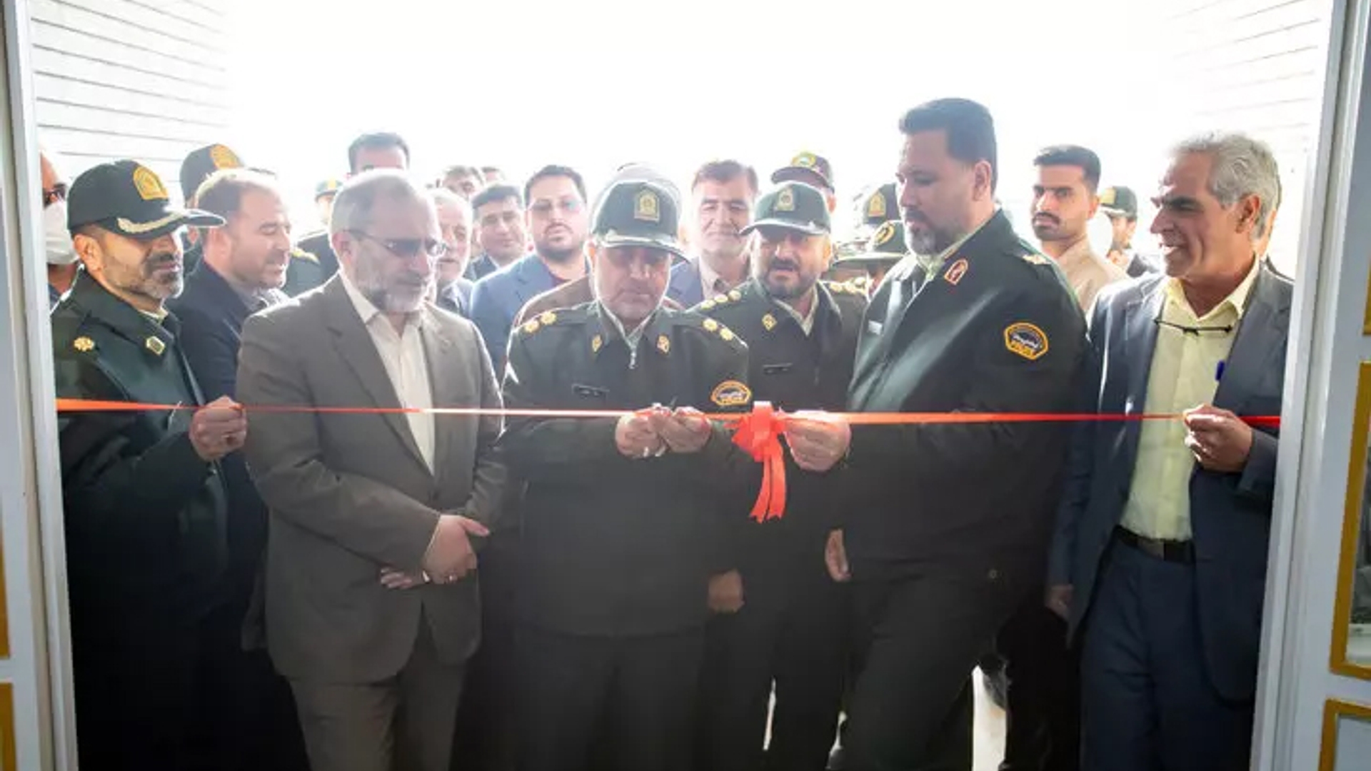 ساختمان ستاد و کلانتری ۱۱ فرماندهی انتظامی شهرستان خنداب افتتاح شد