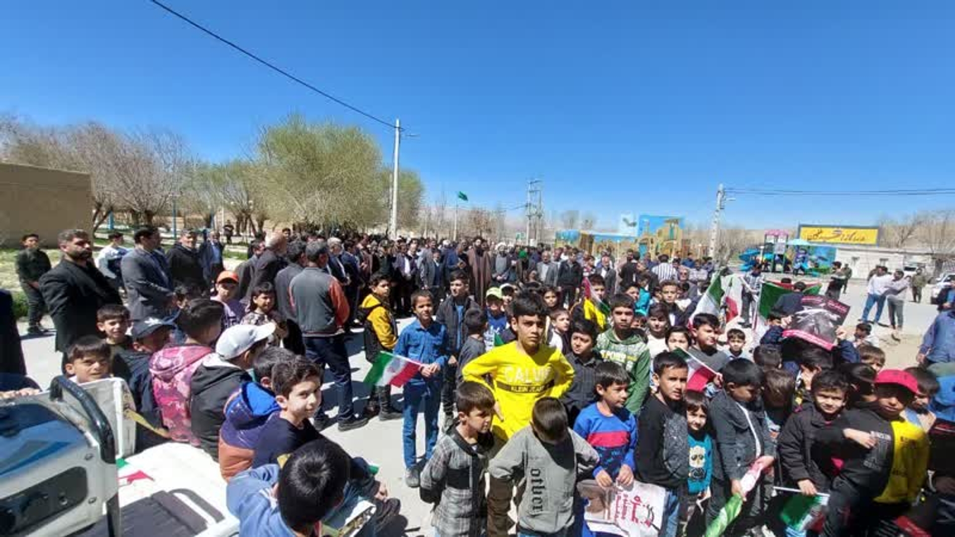 حضور پرشور مردم شهر خنجین در راهپیمایی روز قدس