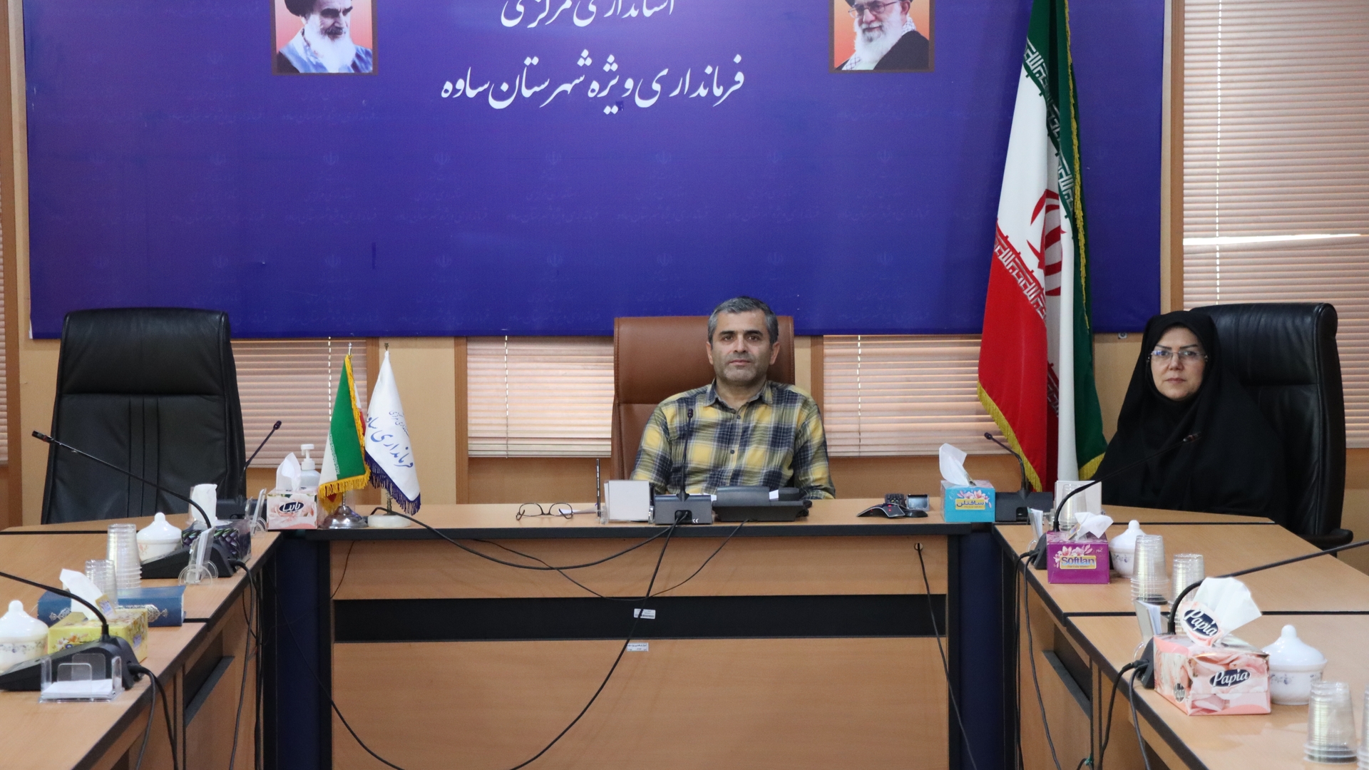 نشست ستاد بحران جمعیت استان مرکزی
