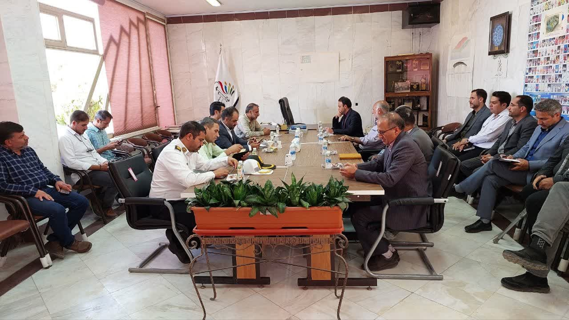 جلسه هماهنگی برگزاری نمایشگاه گل و گیاه برگزار شد.