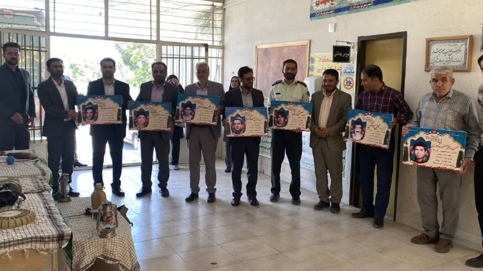 مراسم پویش نهال مهر در شهر نیم‌ور برگزار شد.
