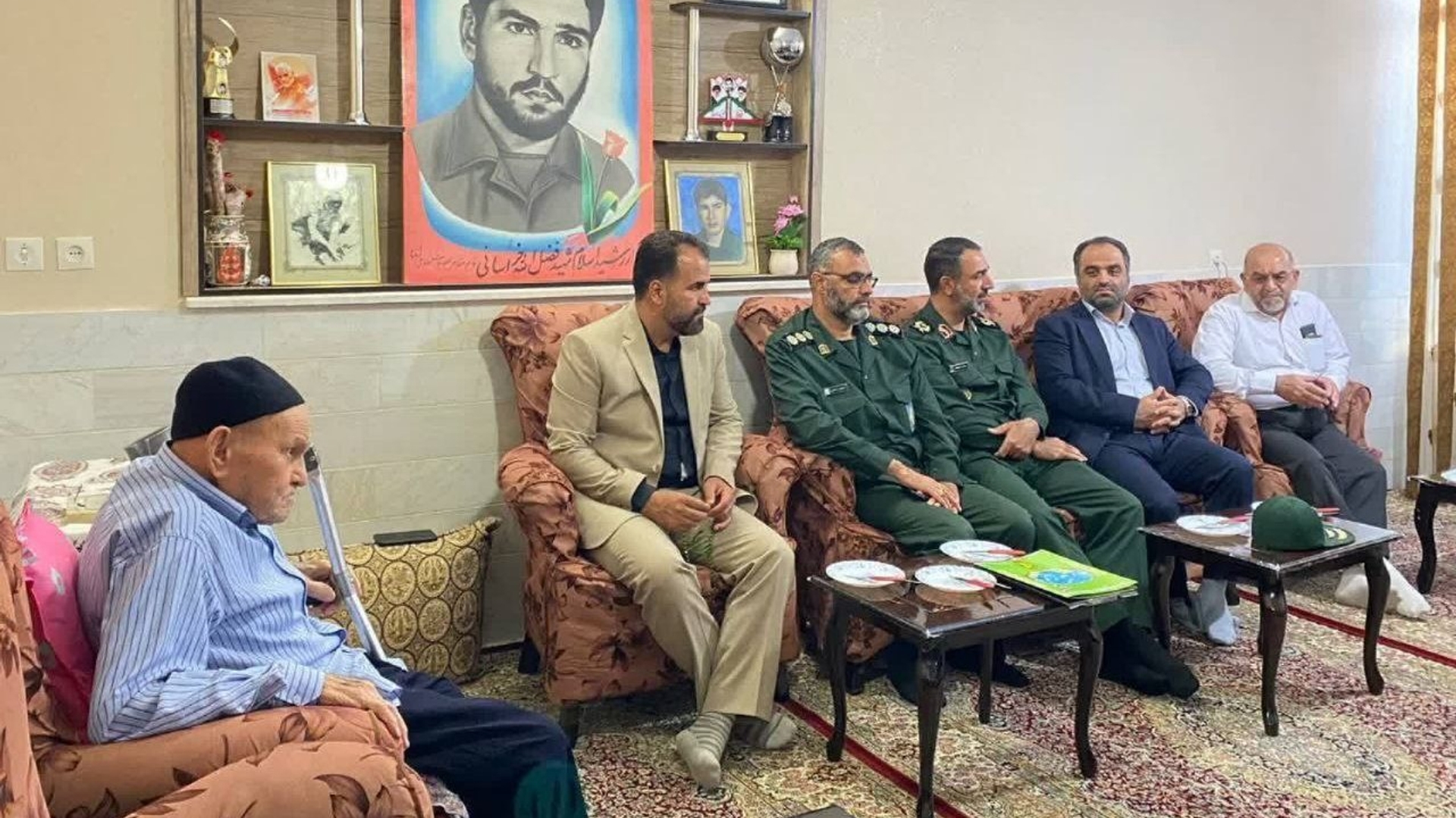 دیدار با خانواده شهیدان والامقام فضل الله و ولی الله خراسانی