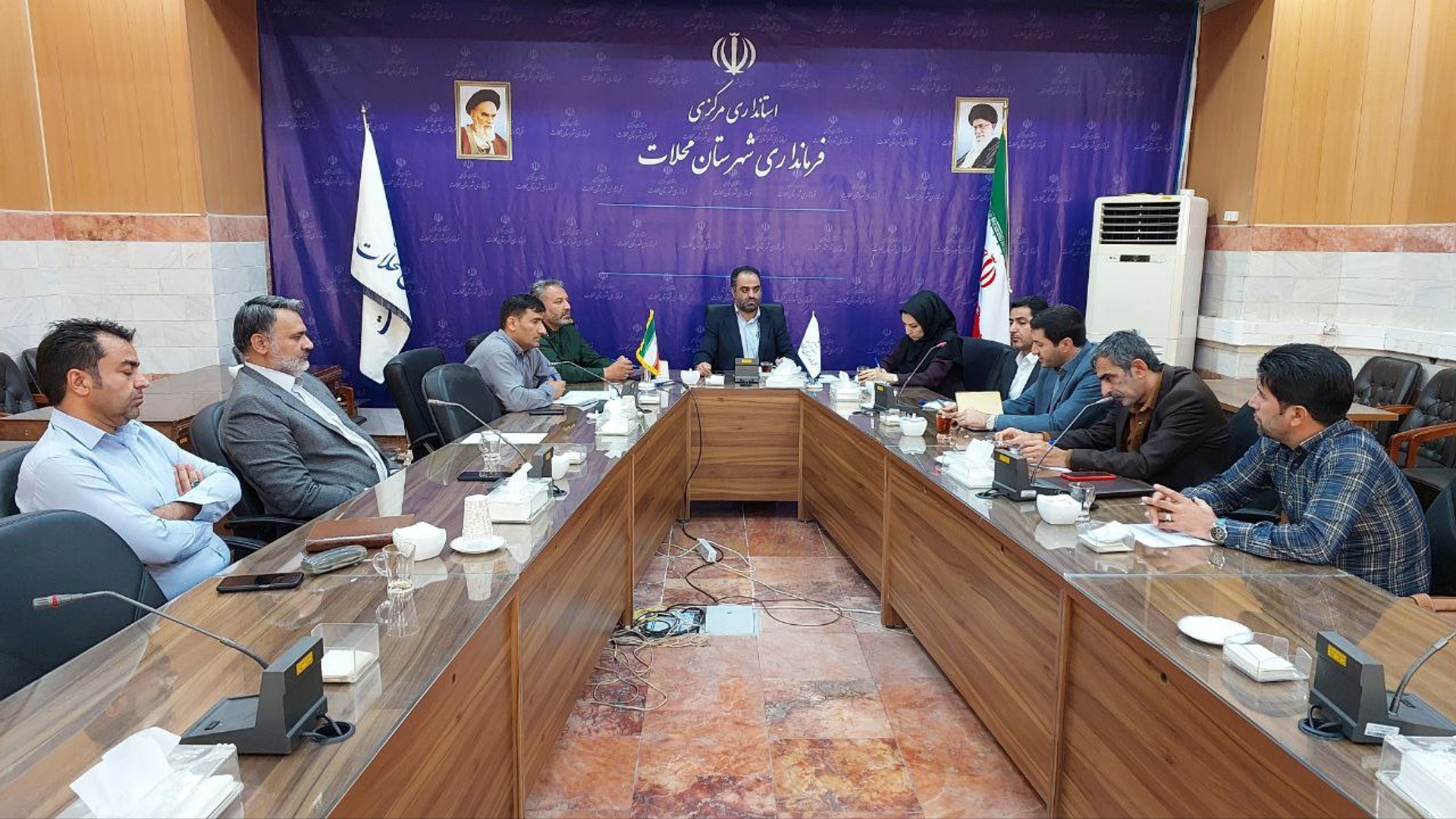 جلسه کمیسیون  کنترل و ساماندهی اتباع و مهاجرین خارجی شهرستان محلات برگزار شد.