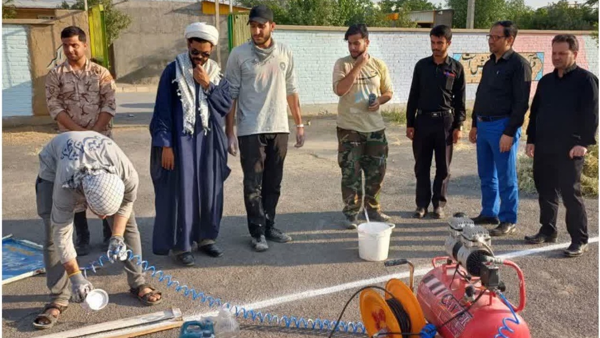 دیدار و تقدیر ابراهیم رستمی، فرماندار شهرستان کمیجان از مسئولین و اعضای گروه جهادی اعزامی از دانشگاه صنعتی قم