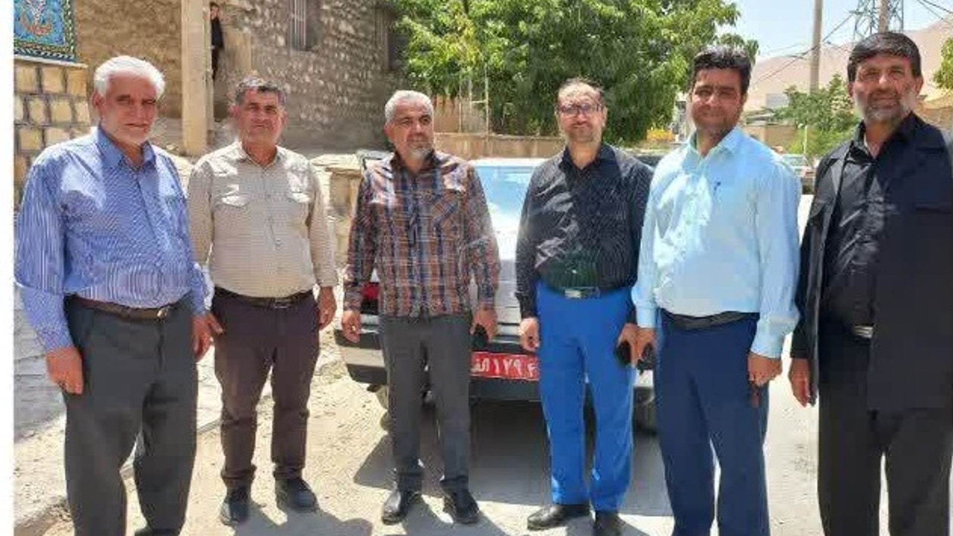 بررسی میدانی پیشرفت پروژه های خیر ساز حوزه آموزش و پرورش شهرستان کمیجان