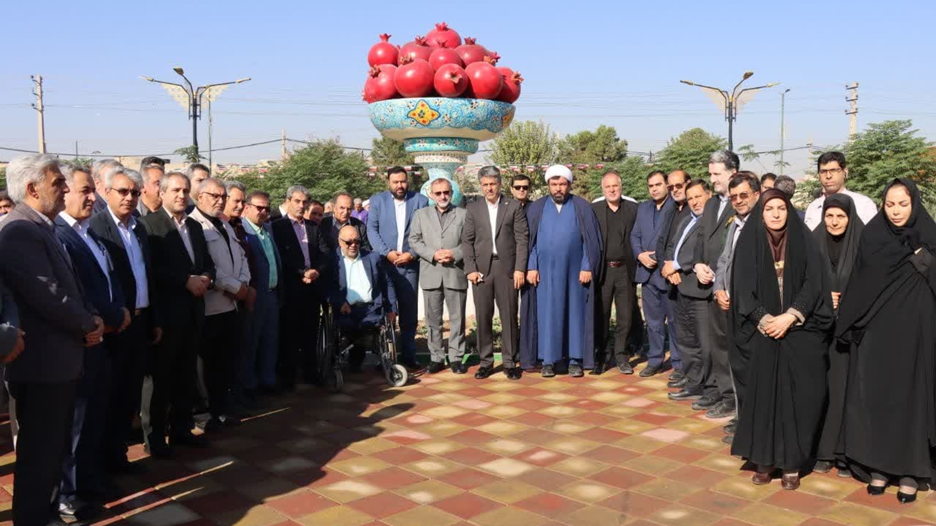 بهره برداری از بوستان انار