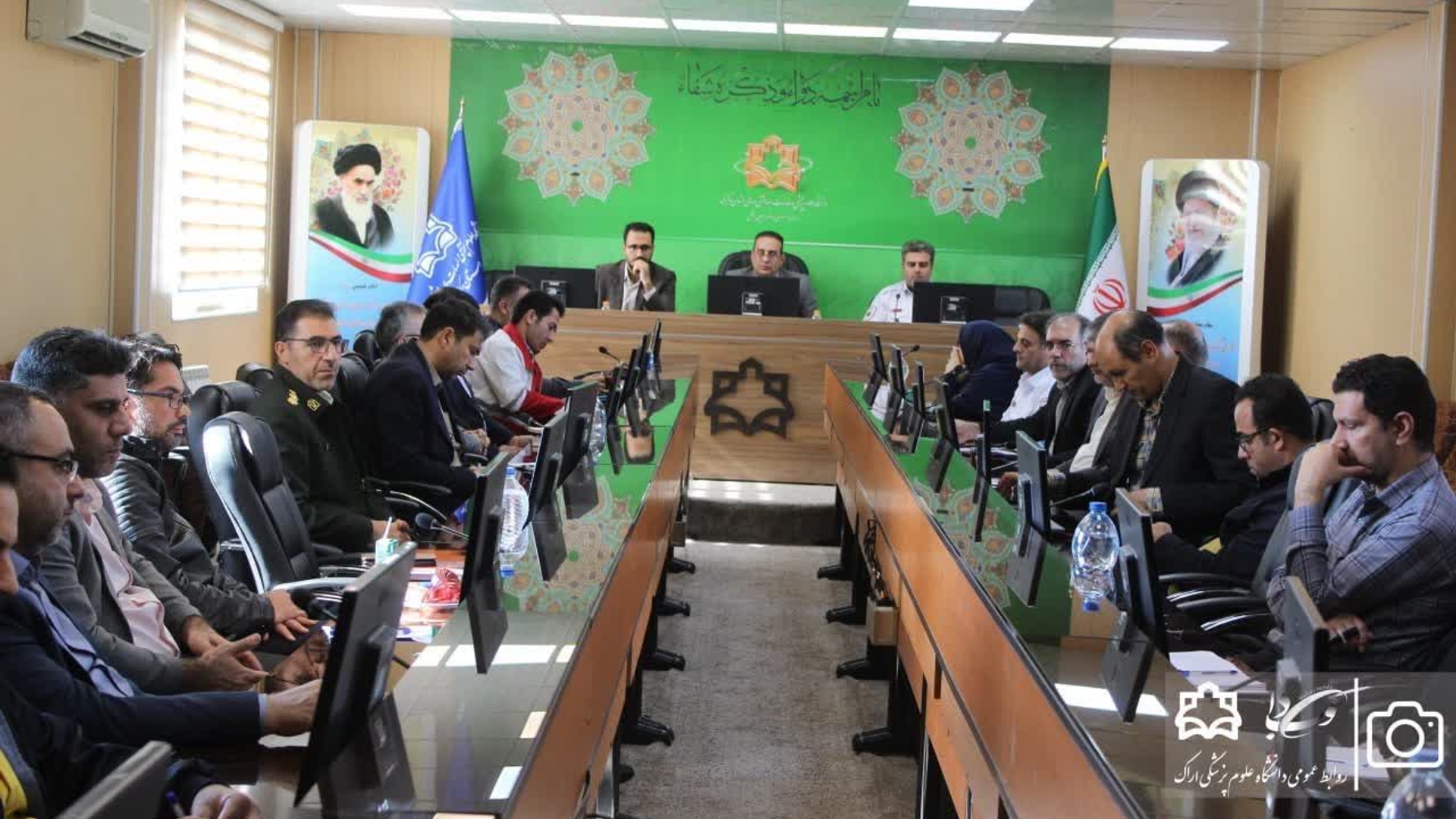 برگزاری جلسه کارگروه زیستی با حضور پزشگ نیا مدیرکل محترم پدافند غیر عامل
