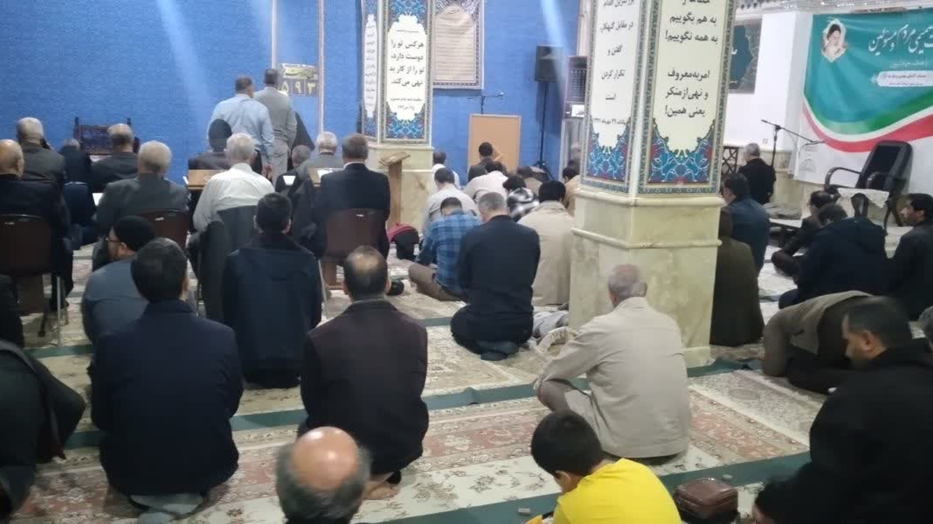 حضور پزشگ نیا، مدیر کل محترم پدافند غیرعامل، در نشست صمیمی مردم و مسئولین