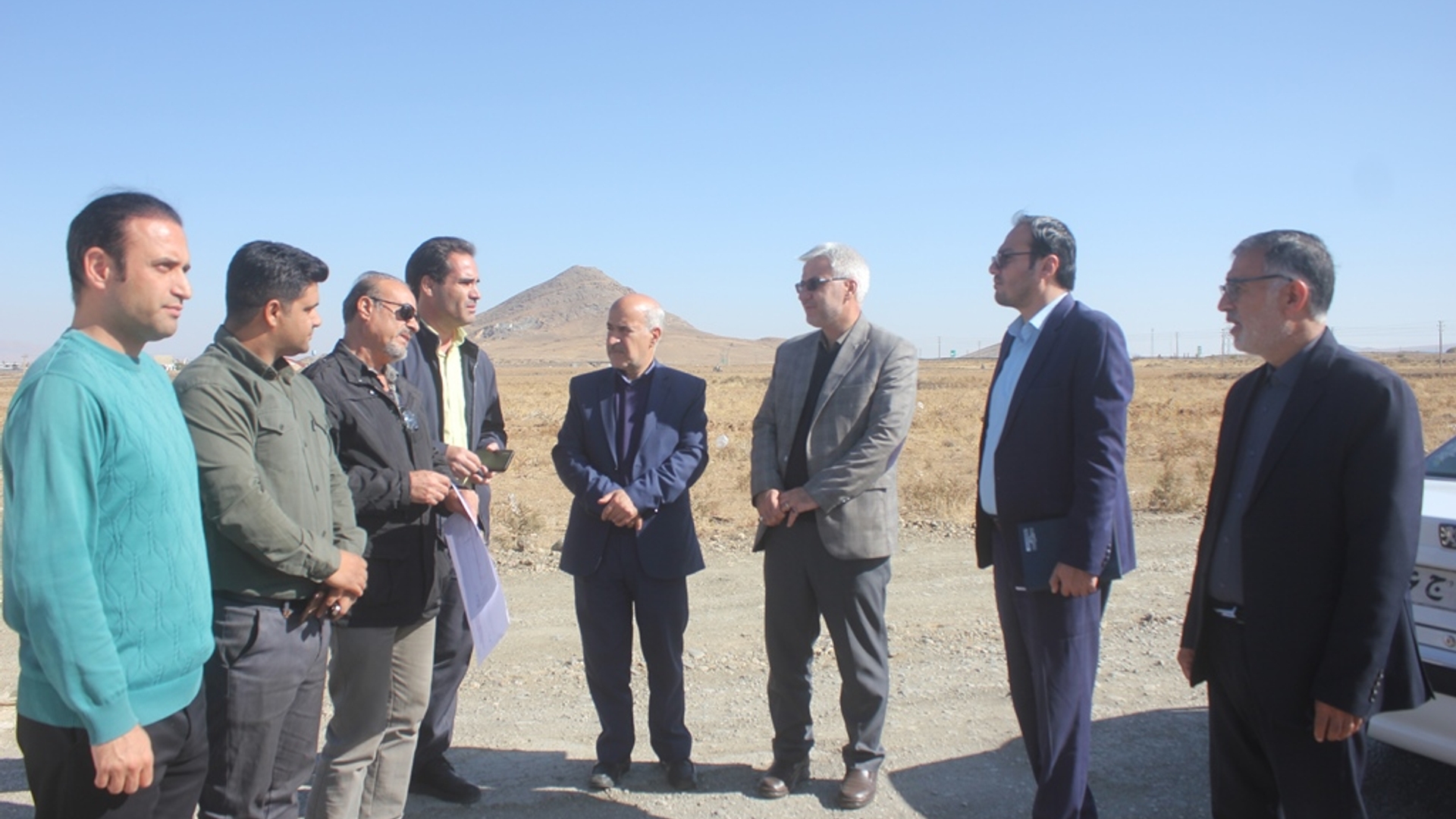 فرماندار از تعد ادی از محورهای مواصلاتی شهرستان خمین بازدید کرد