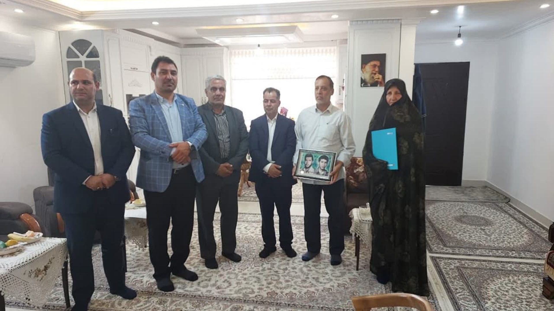 دیدار و تجلیل از همسر گرانقدر شهید معظم «علی اکبر مفیدی»