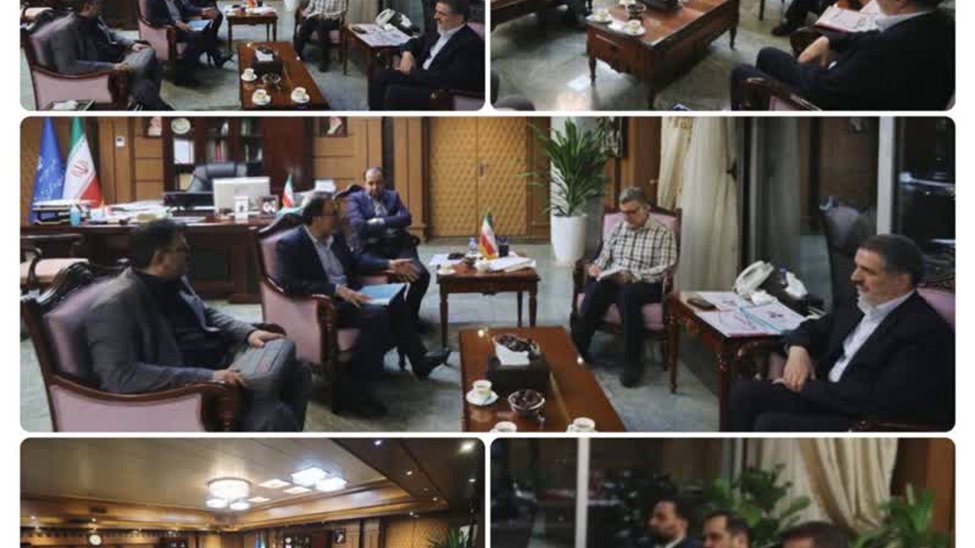 🔘 دیدار نمایندگان اراک کمیجان و خنداب در مجلس شورای اسلامی با دکتر ظفرقندی وزیر بهداشت