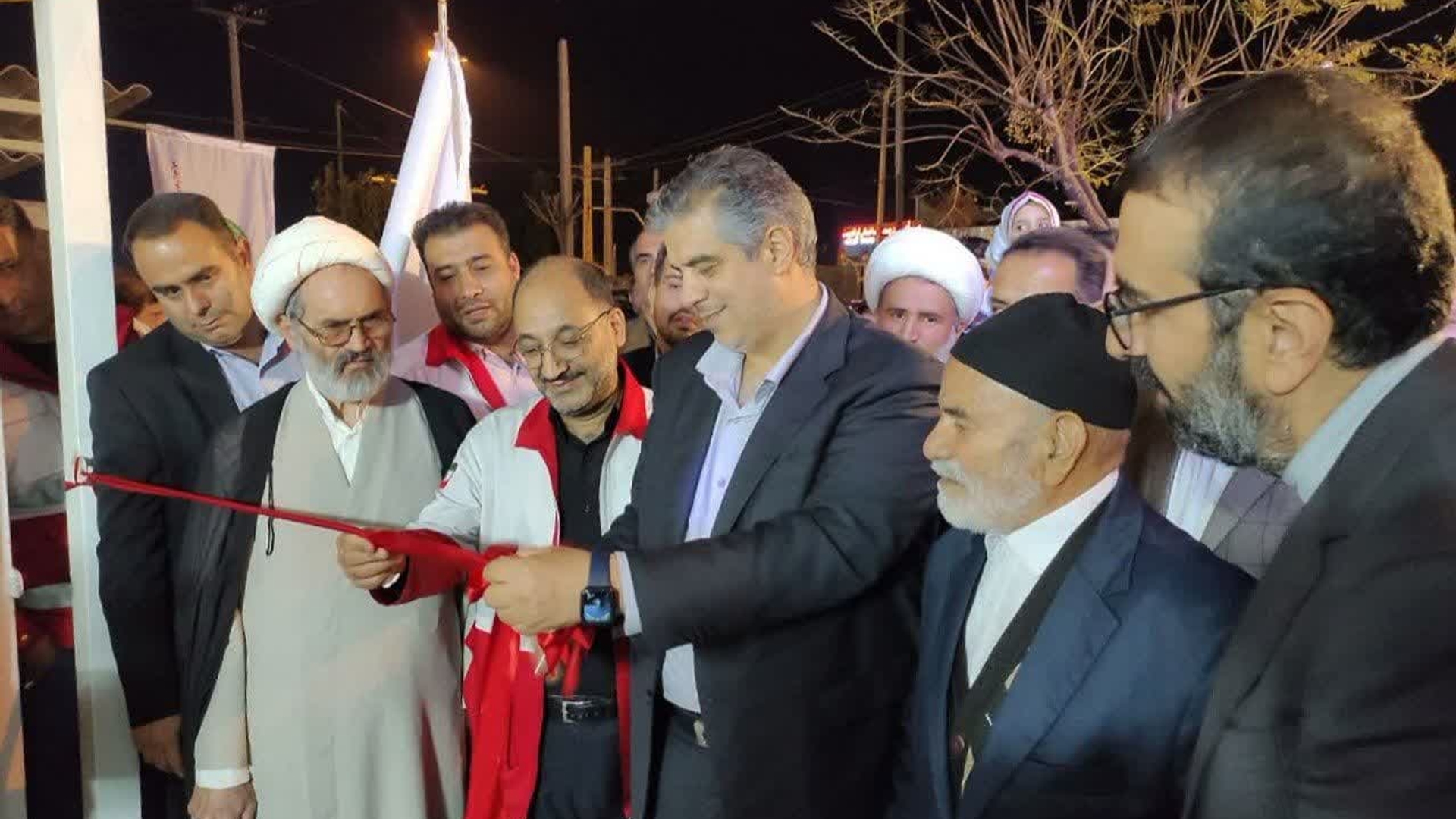 افتتاح پایگاه امدادونجات بین شهری شهدای پرندک