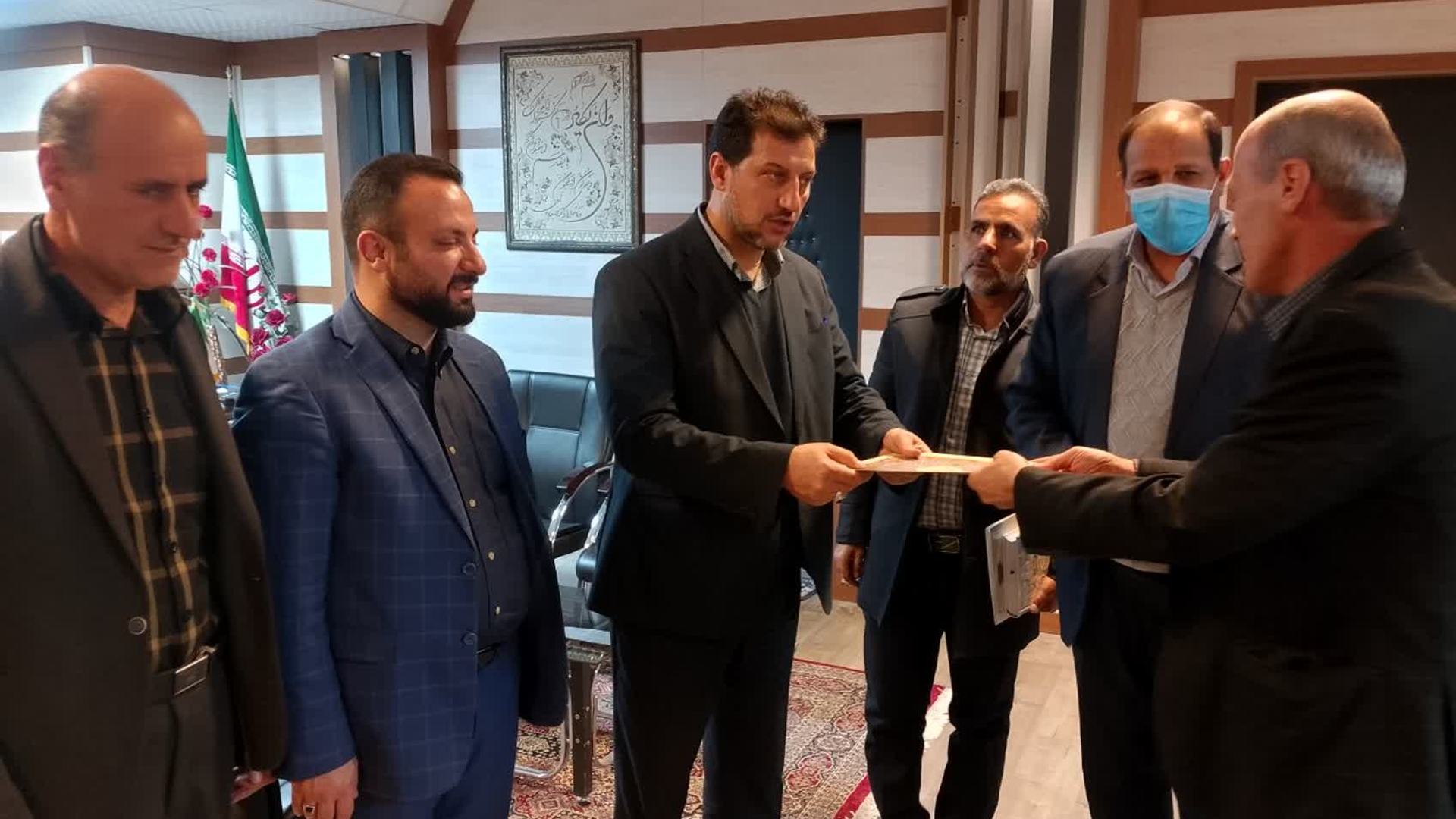معارفه سرپرست اداره فرهنگ و ارشاد اسلامی شهرستان شازند