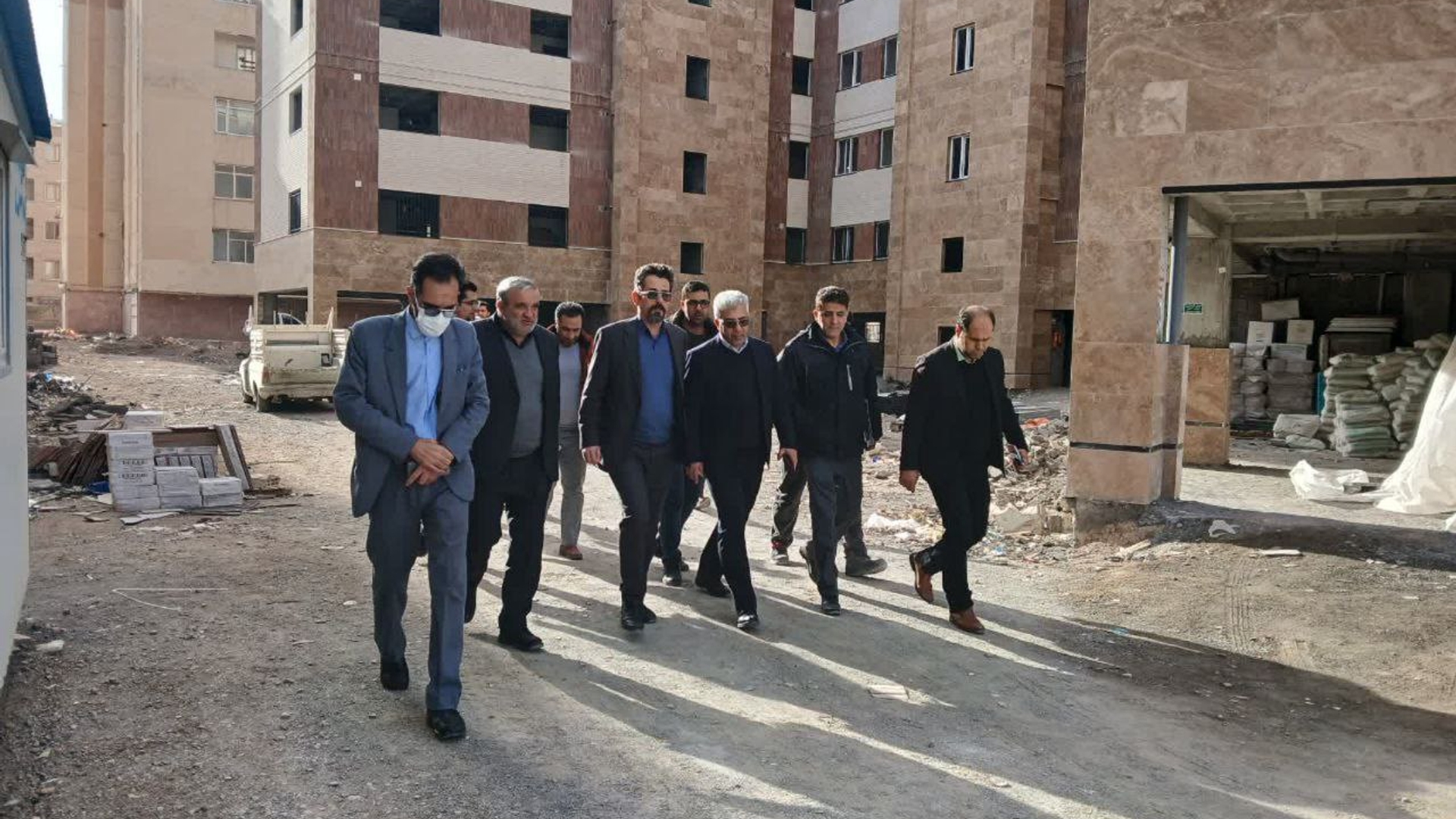 بازدید از پژوره مسکن ملی شهرستان خمین
