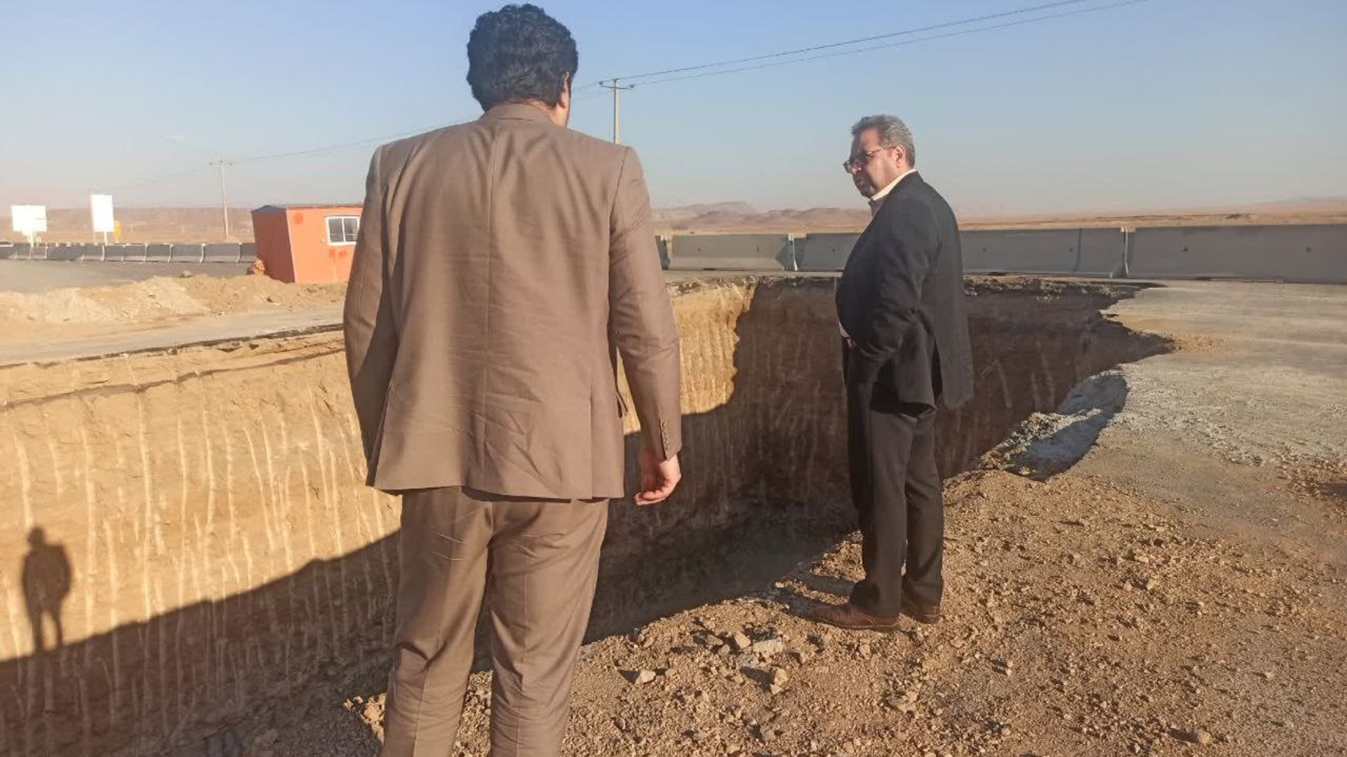 بررسی میدانی پروژه‌ی زیرگذر محمدآباد