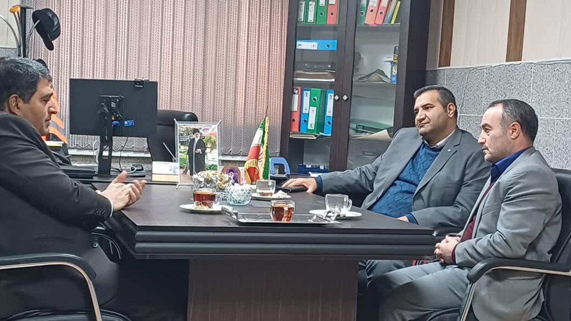 بازدید سرپرست فرمانداری از راهداری شهرستان کمیجان