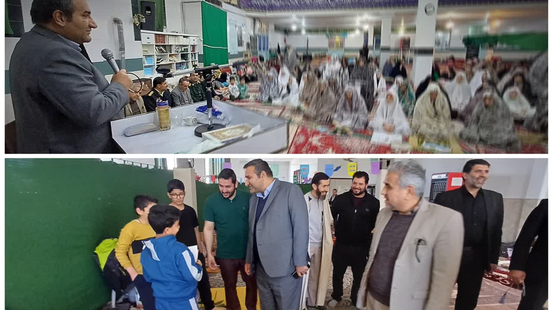همزمان با اعتکاف در سراسر کشور: