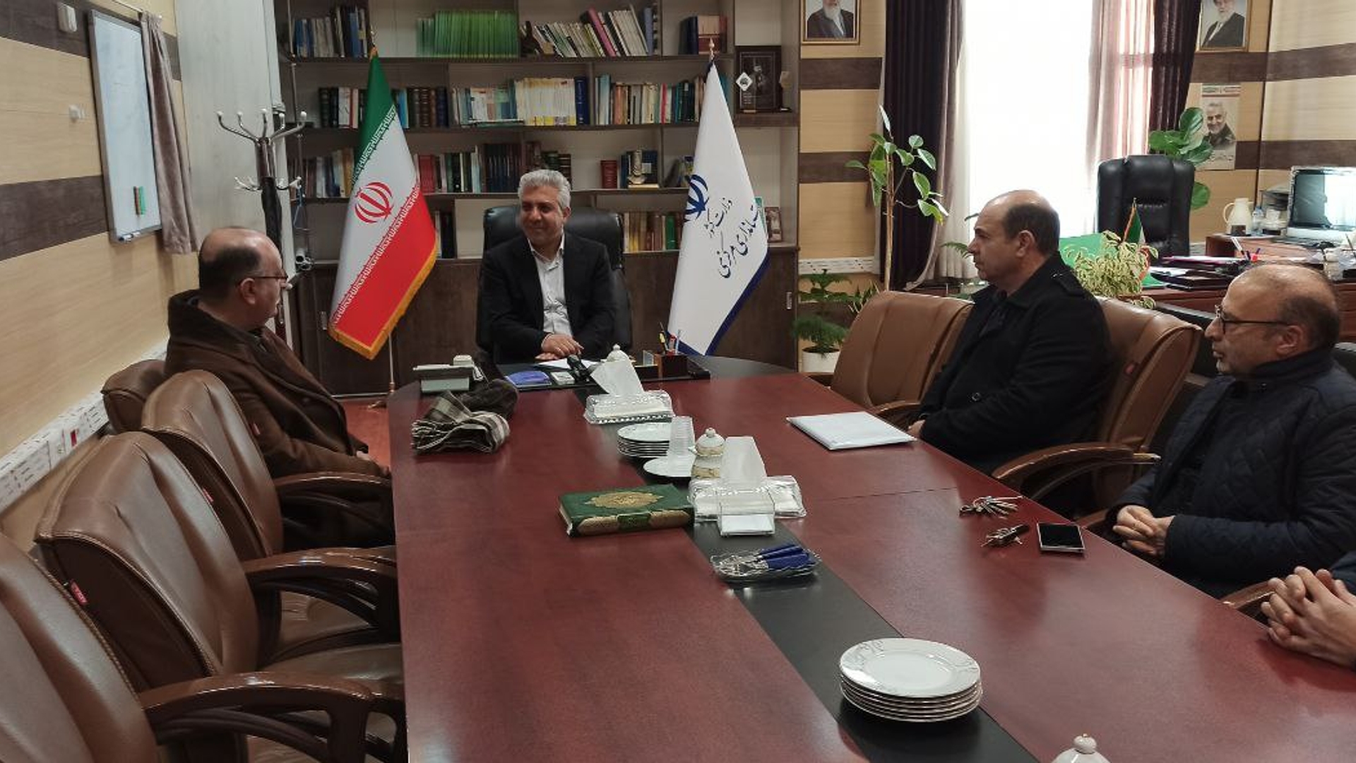 دیدار مدیرعامل مسکن الوند با سرپرست معاونت هماهنگی امور عمرانی