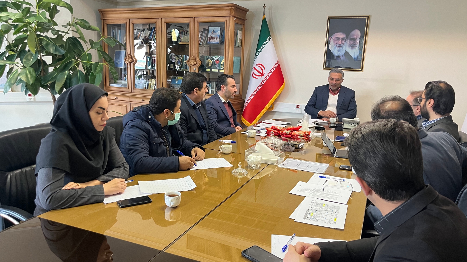 برگزاری جلسه زیر ساخت ارتباطی و شبکه ملی اطلاعات استان