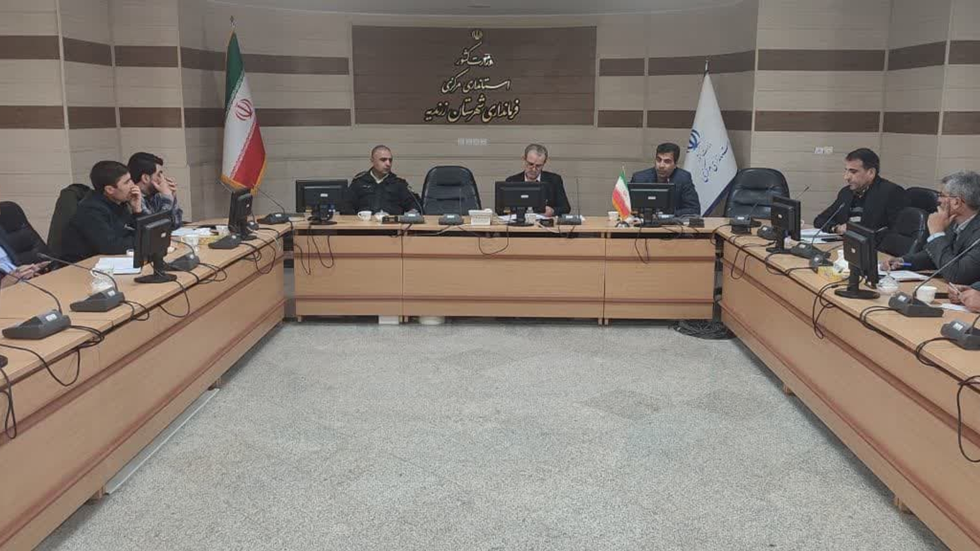 جلسه کمیسیون کارگری شهرستان  زرندیه