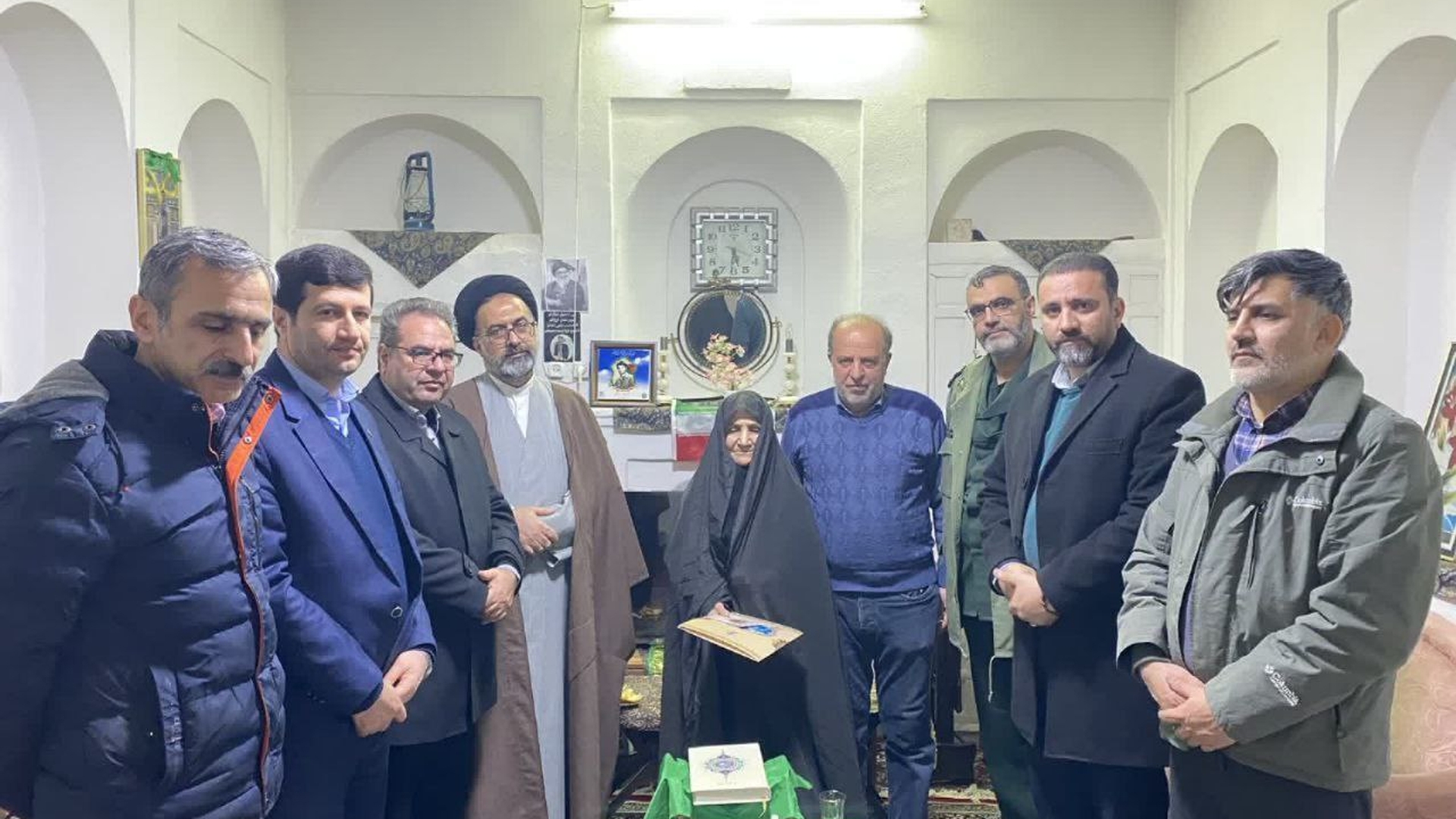 دیدار با خانواده معزز شهید والامقام احمد سروش