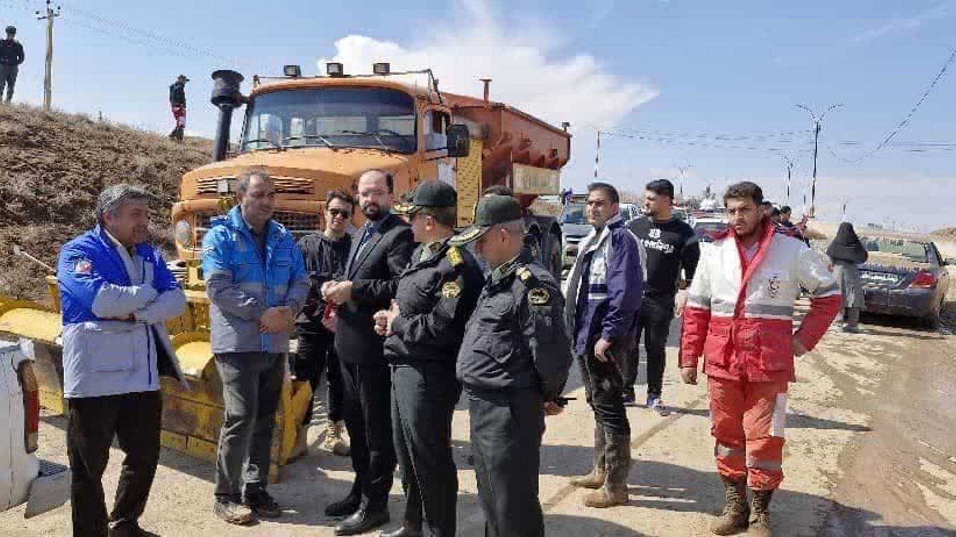 پیام تشکر فرماندار از عوامل رفع حادثه سیل پرندک