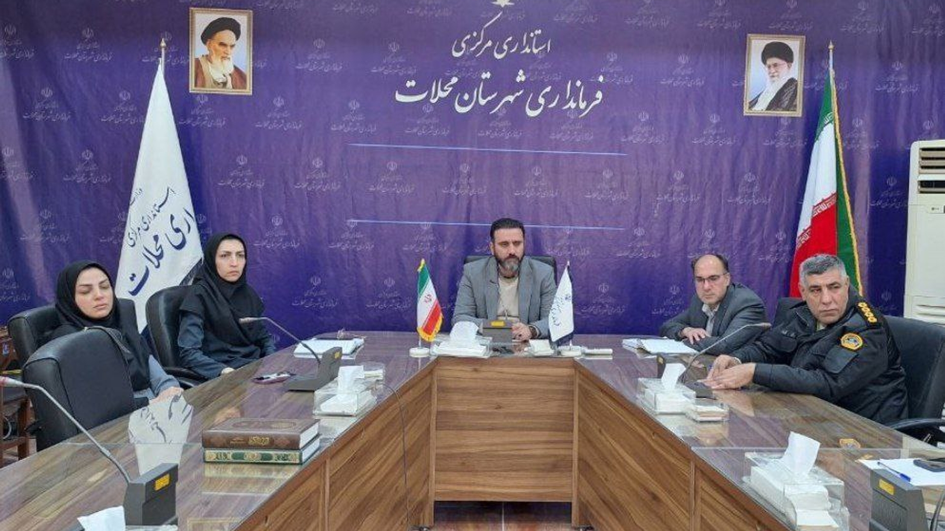 شورای هماهنگی مبارزه با مواد  مخدر شهرستان محلات تشکیل جلسه داد.