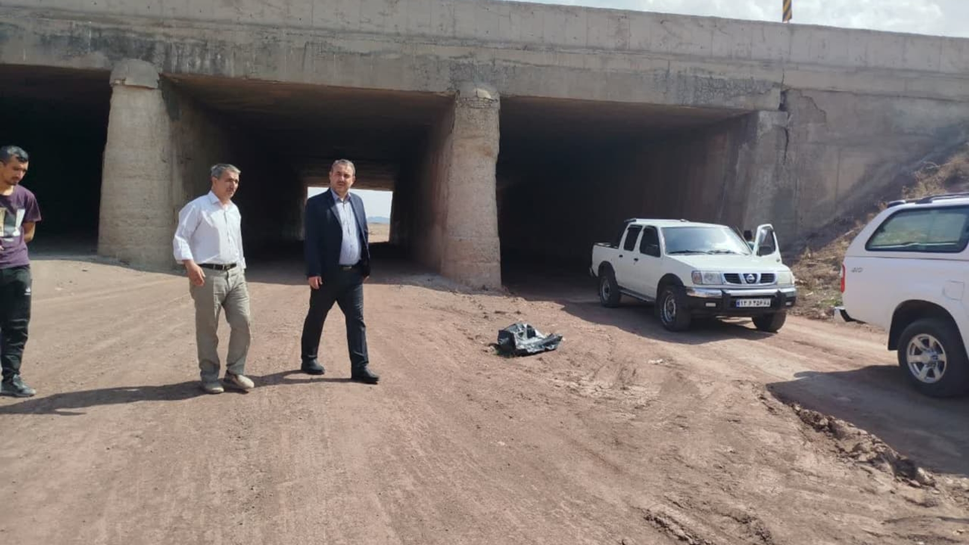 بازدید و  بررسی وضعیت آب شرب مصرفی ساکنین محترم روستای فیض آباد