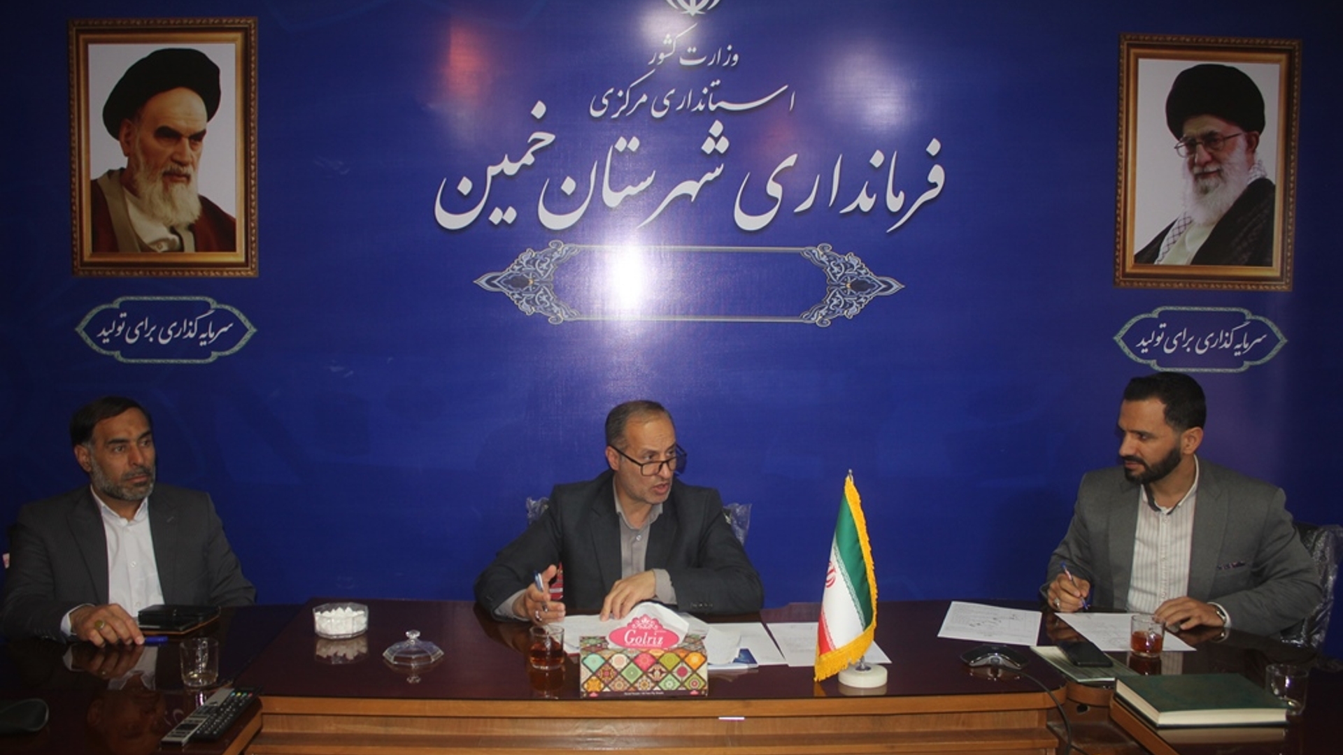 اولین جلسه شورای ترافیک شهرستان خمین در سال 1404 برگزار شد