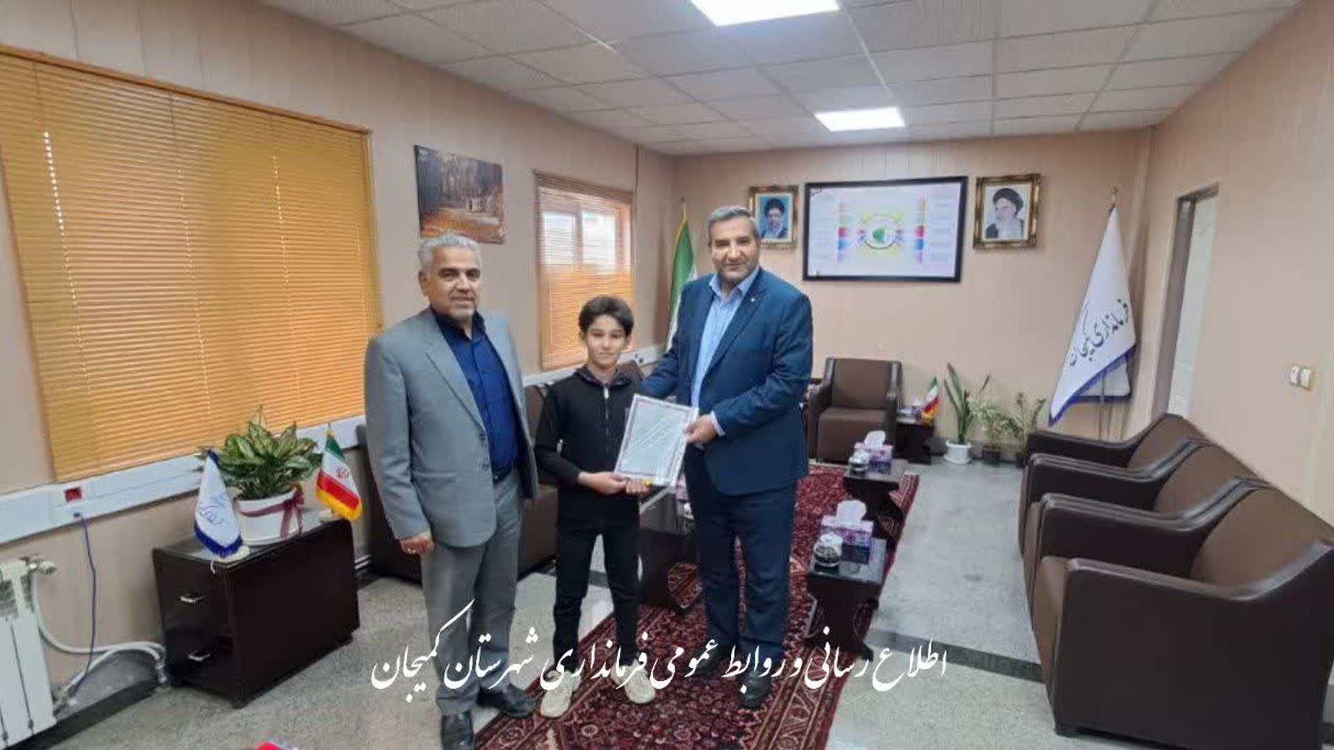 تقدیر " دکتر مددی " فرماندار شهرستان از