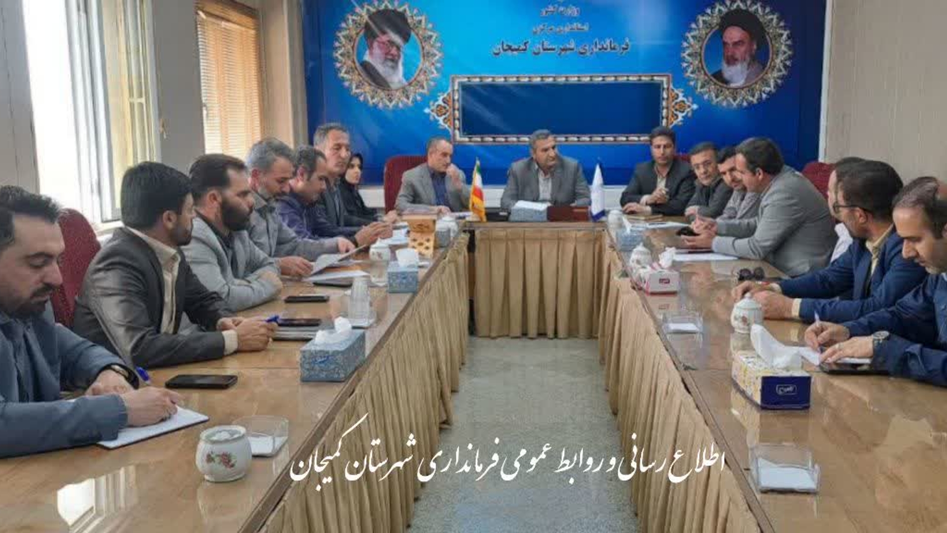 🔻برگزاری جلسه اضطراری و تشریح برنامه های زودهنگام ابلاغی به منظور مدیریت انرژی در شهرستان کمیجان