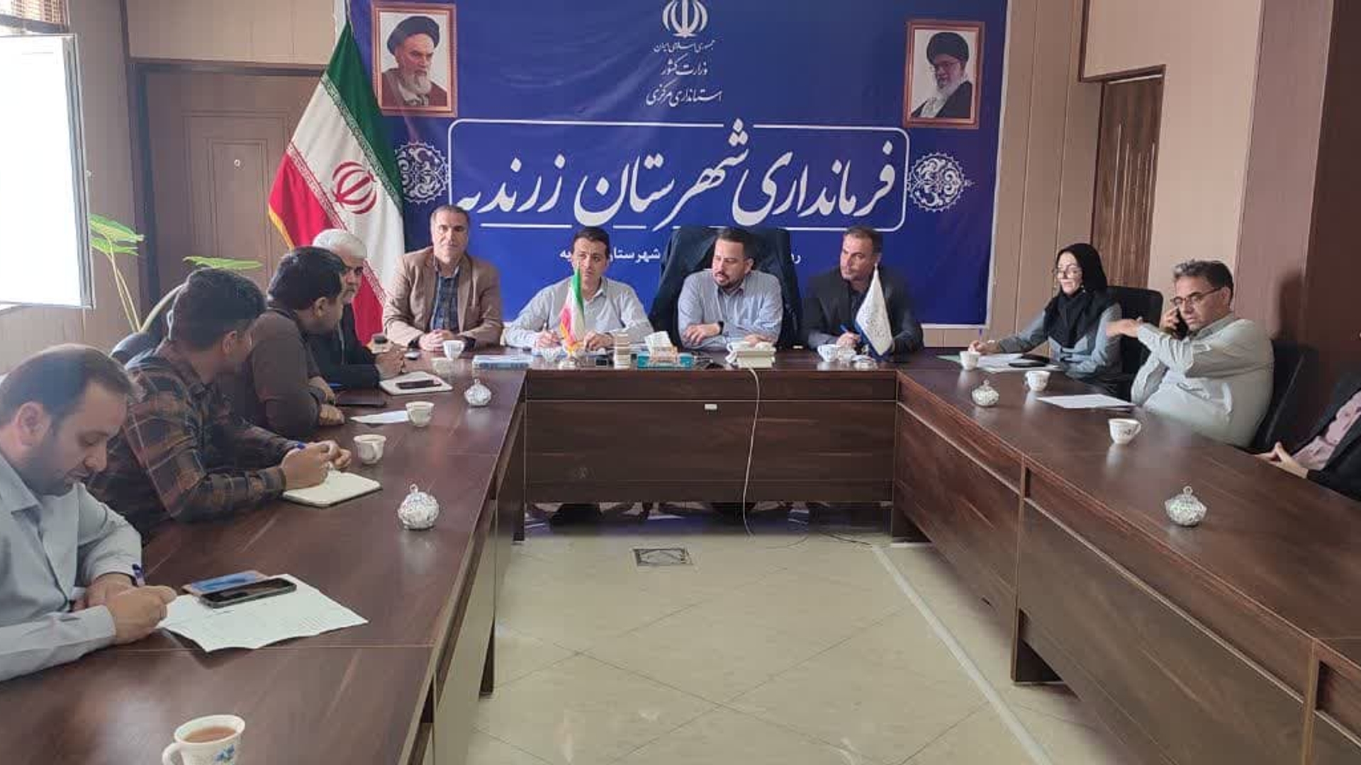 جلسه روستاهای  فاقد دهیاری  شهرستان