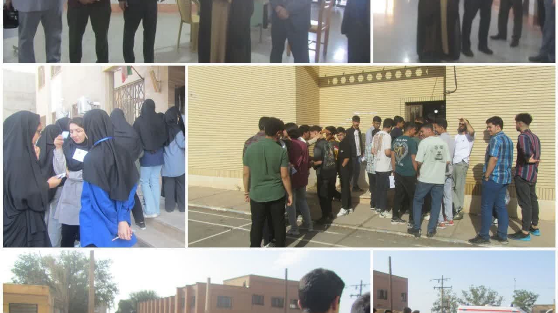 بازدید فرماندار از روند برگزاری آزمون سراسری سال ۱۴۰۴ (نوبت اول)