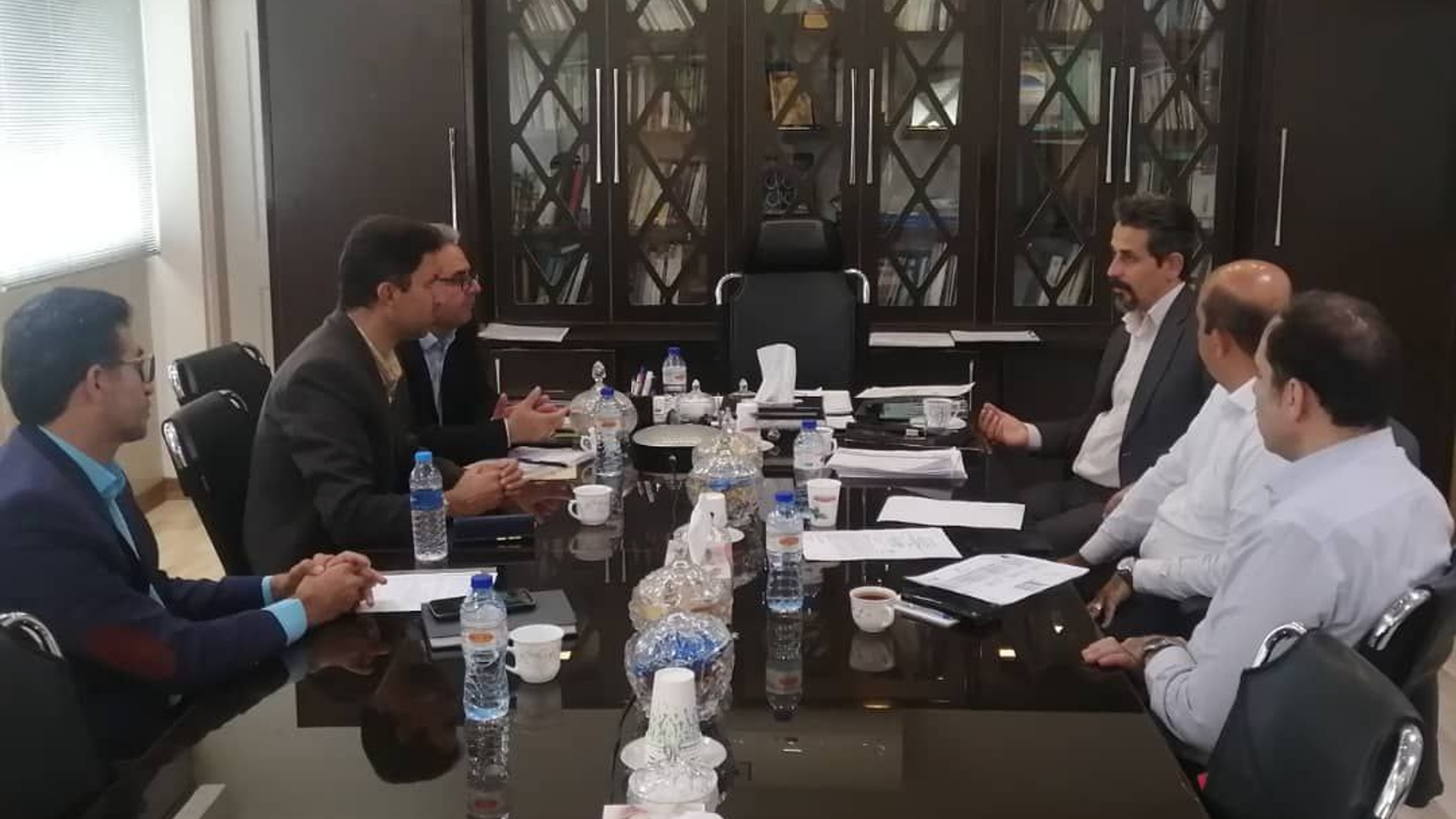 دیدار فرماندار شهرستان محلات با مدیر کل راه و شهرسازی استان