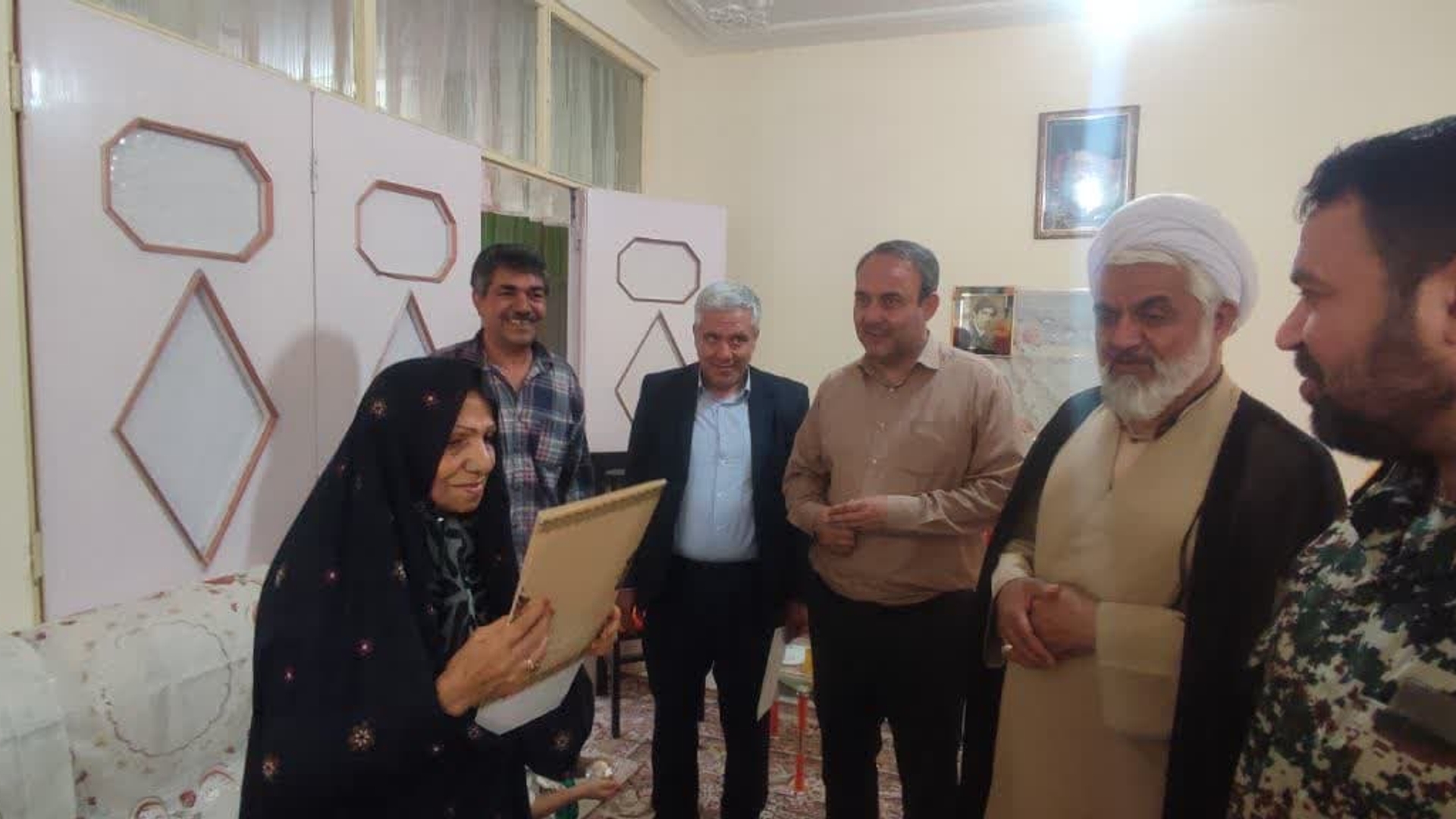 دیدار با خانواده معظم شهید رسول اخوان