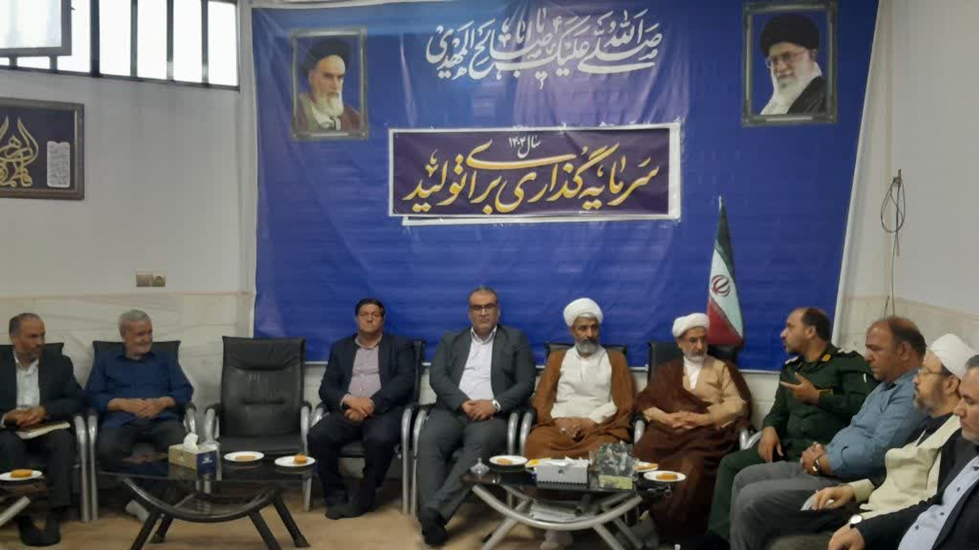 🔻برگزاری جلسه برنامه‌ریزی دهه ولایت و نکوداشت علمای شهرستان آشتیان