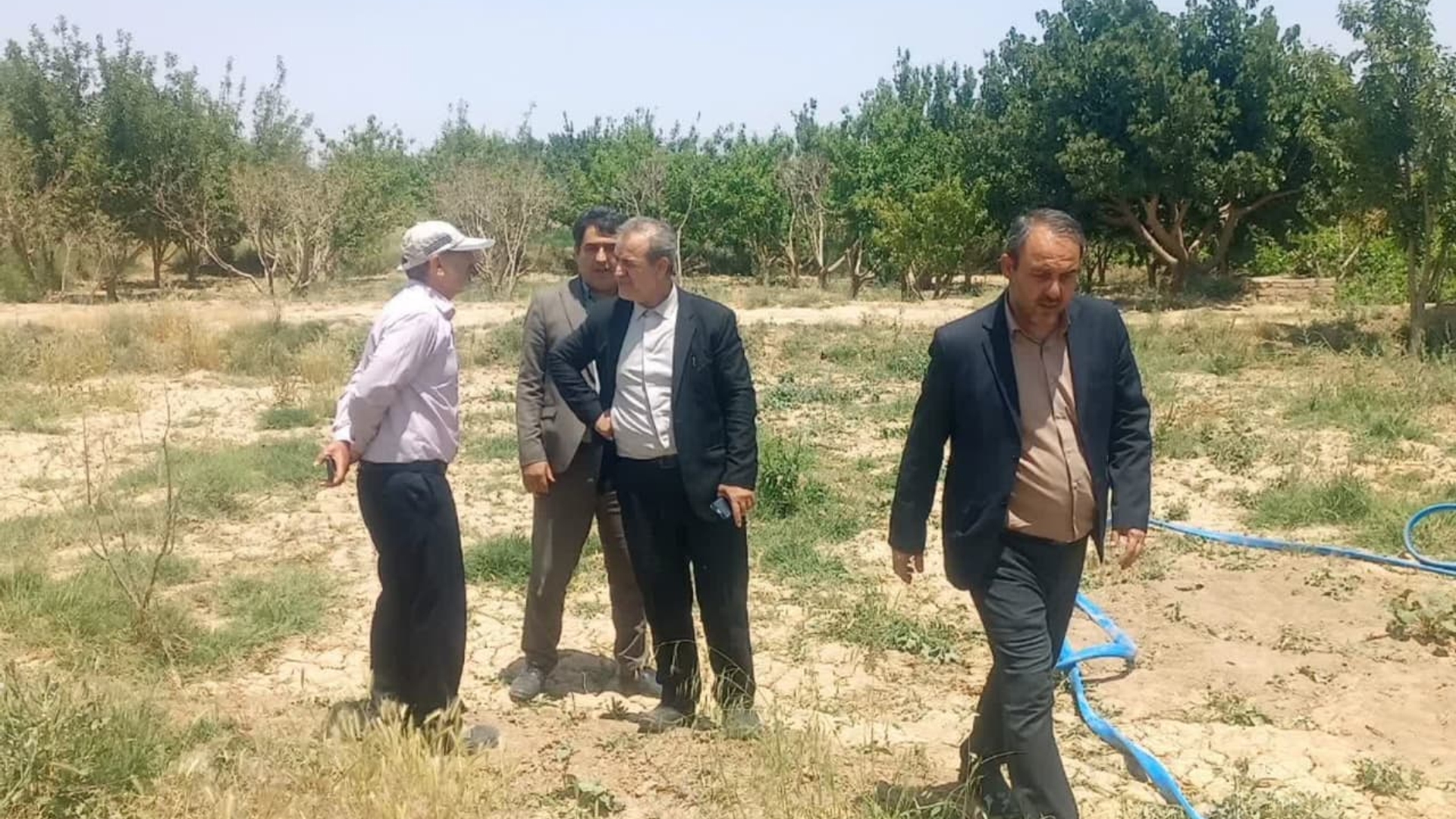 بازدید  از فرایند تجهیز چاه آب شرب جدید شهر خشکرود