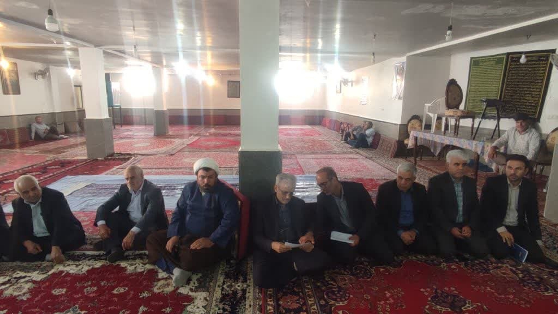 بازدید میدانی دکتر احمدی سرپرست فرمانداری زرندیه از روستای علیشار