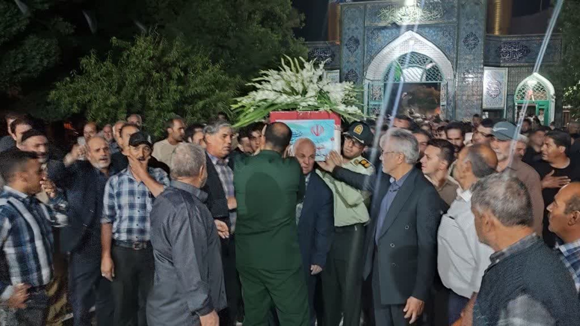 برگزاری مراسم "شبی با شهید مرتضی شفیعی" با حضور دکتر احمدی در خشکرود