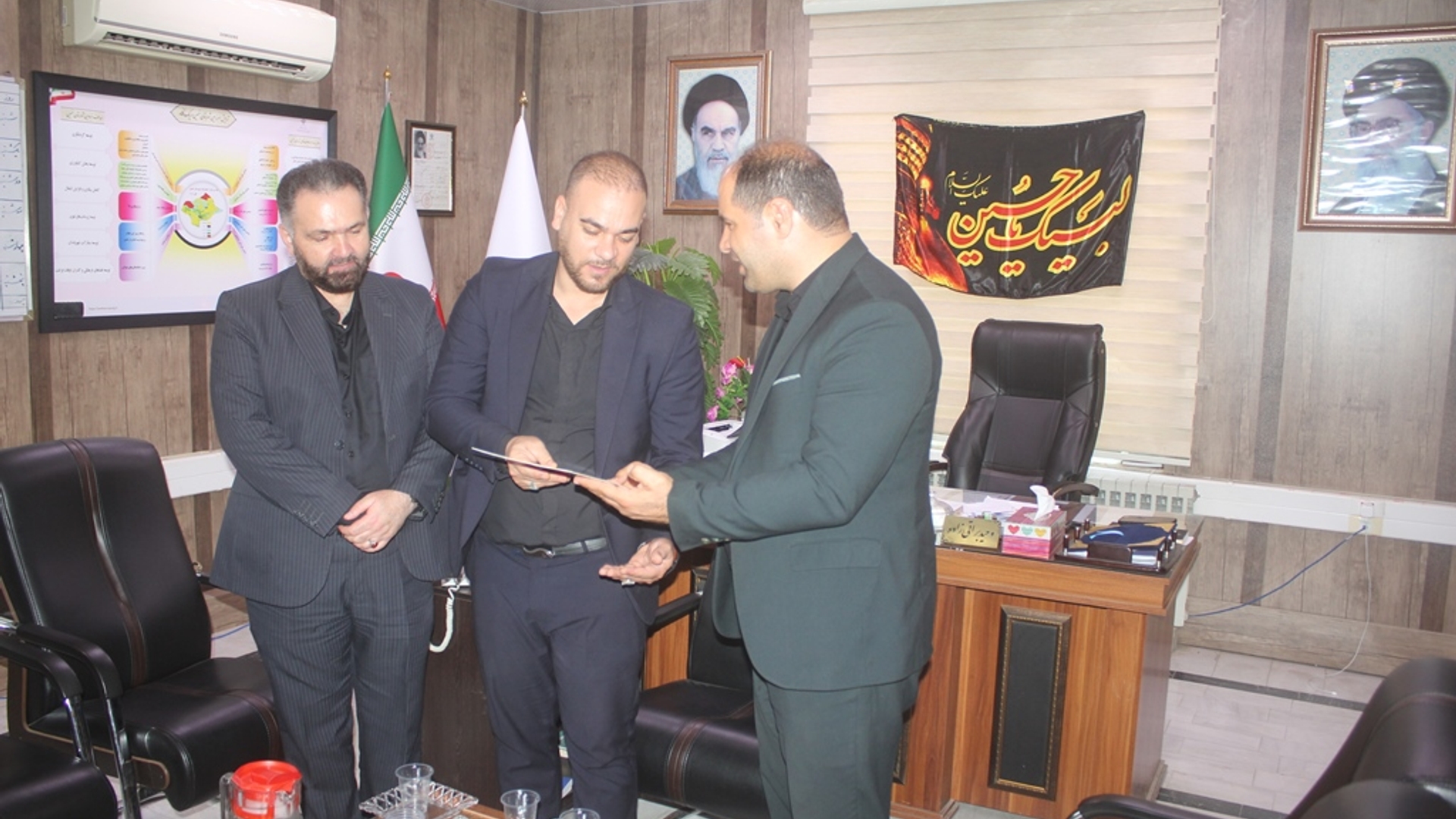 رئیس جدید اداره تعزیرات حکومتی شهرستان خمین معرفی شد