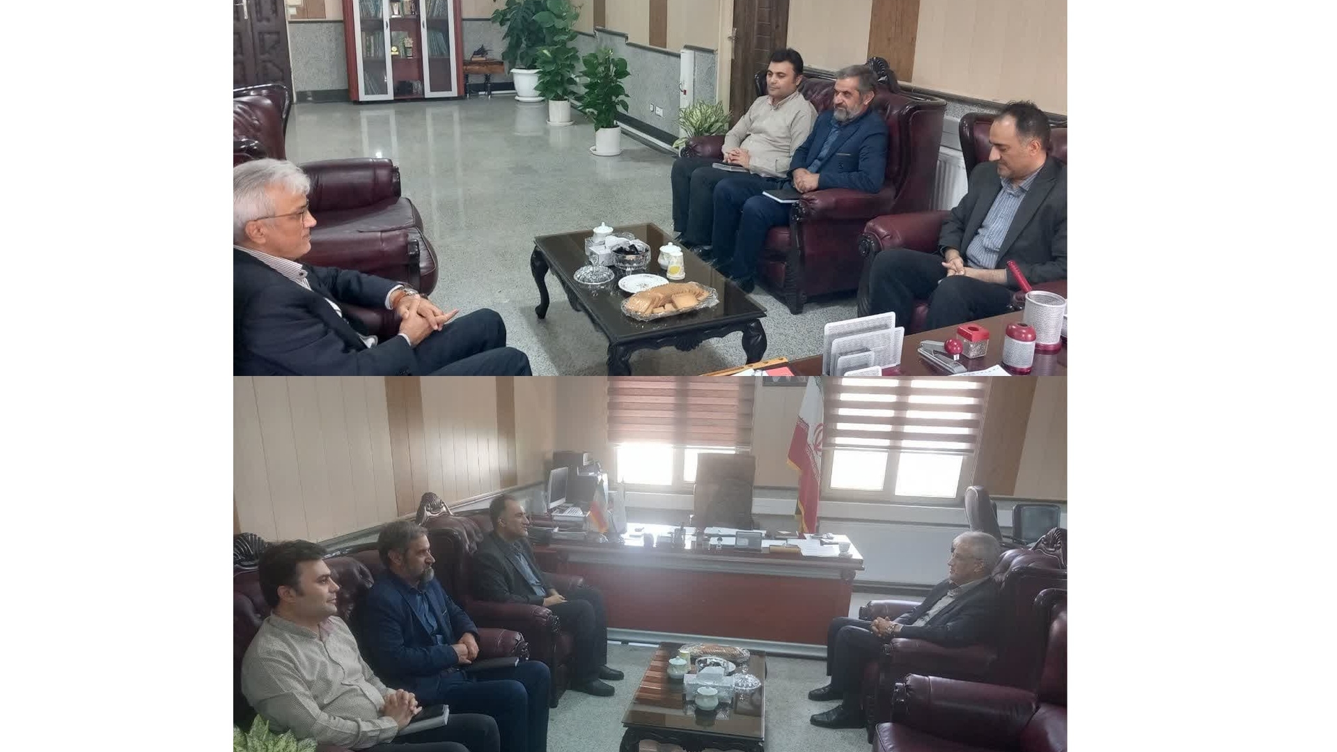 دیدار سرپرست شبکه بهداشت و درمان زرندیه با سرپرست فرمانداری شهرستان برگزار شد