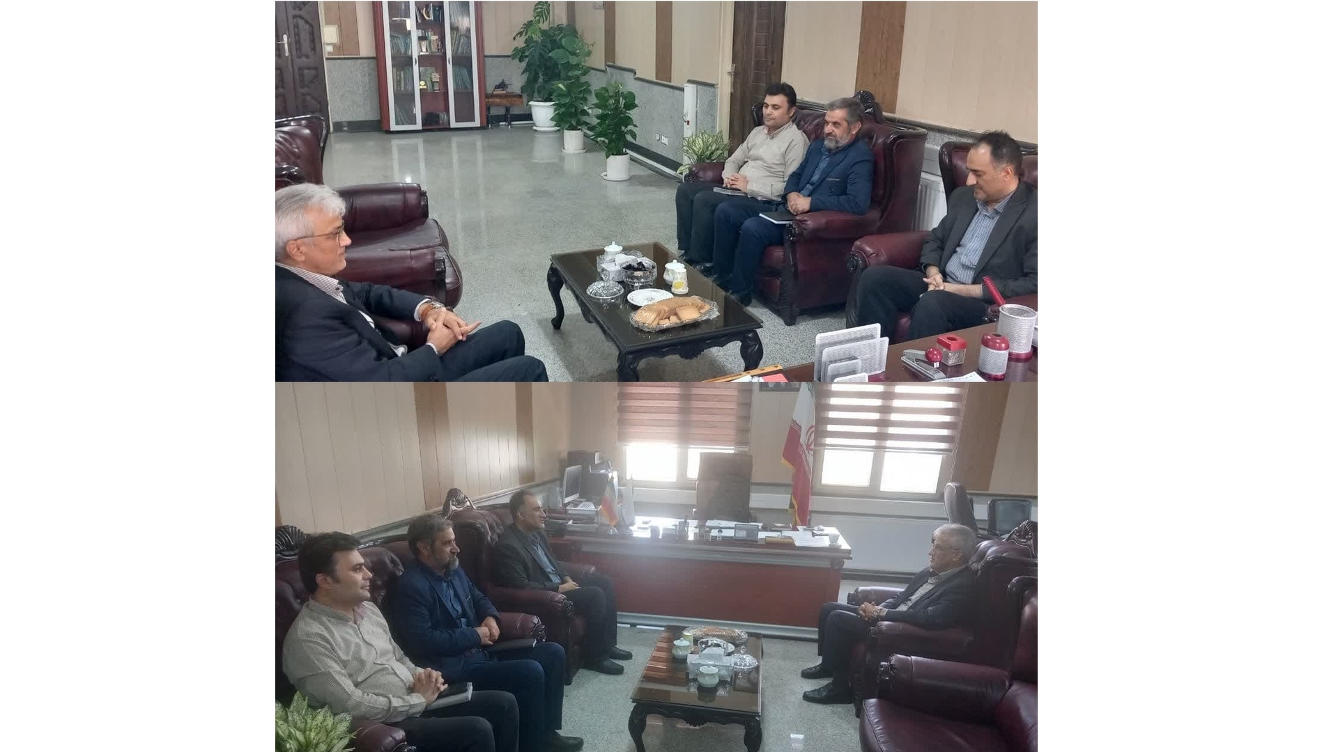 دیدار سرپرست شبکه بهداشت و درمان شهرستان زرندیه با سرپرست فرمانداری