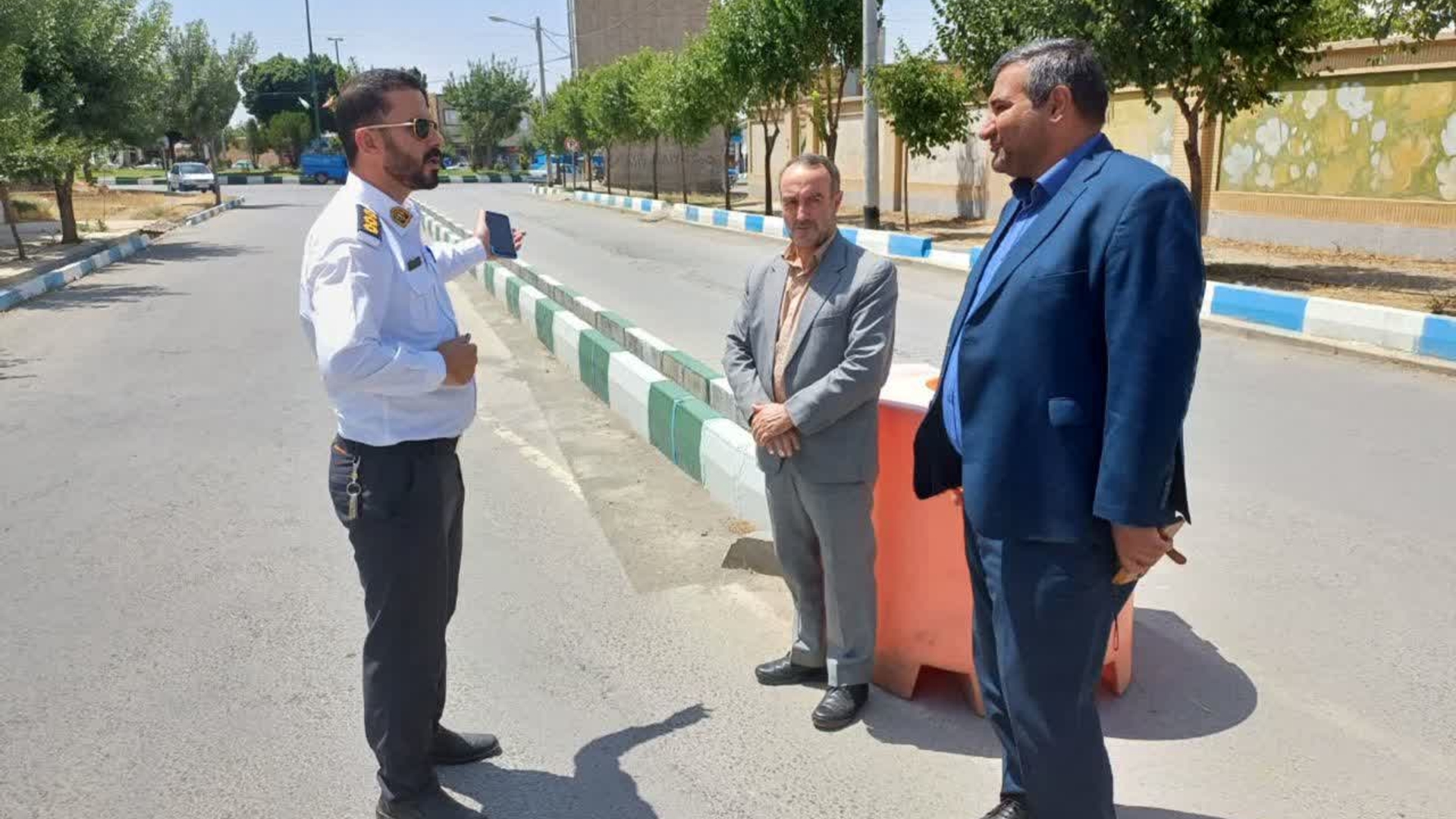 🔻 بازدید میدانی فرماندار شهرستان کمیجان از معابر پیشنهادی برای طرح در شورای ترافیک