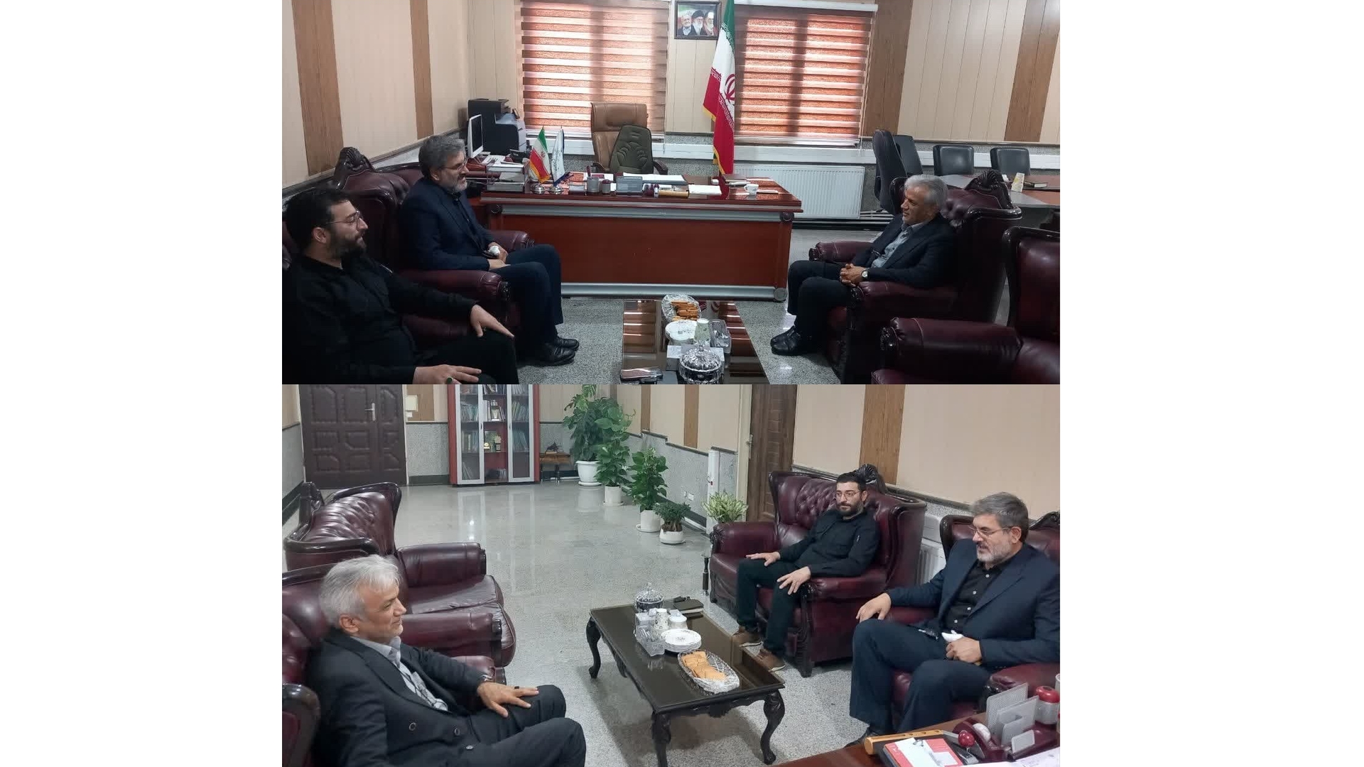 دیدار مسئولین موکب محبین اهل‌البیت(ع) زرندیه با سرپرست فرمانداری شهرستان
