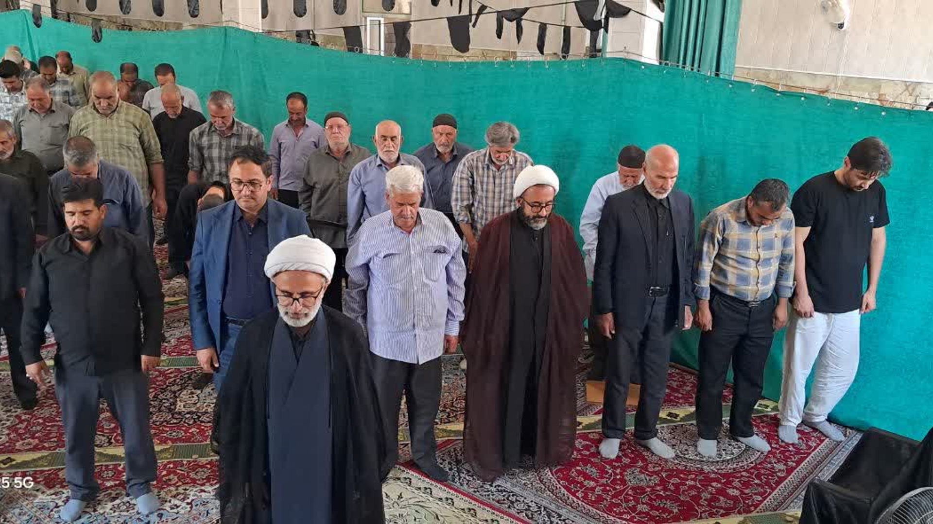 🔷 حضور فرماندار شهرستان خنداب در نماز جمعه شهر جاورسیان