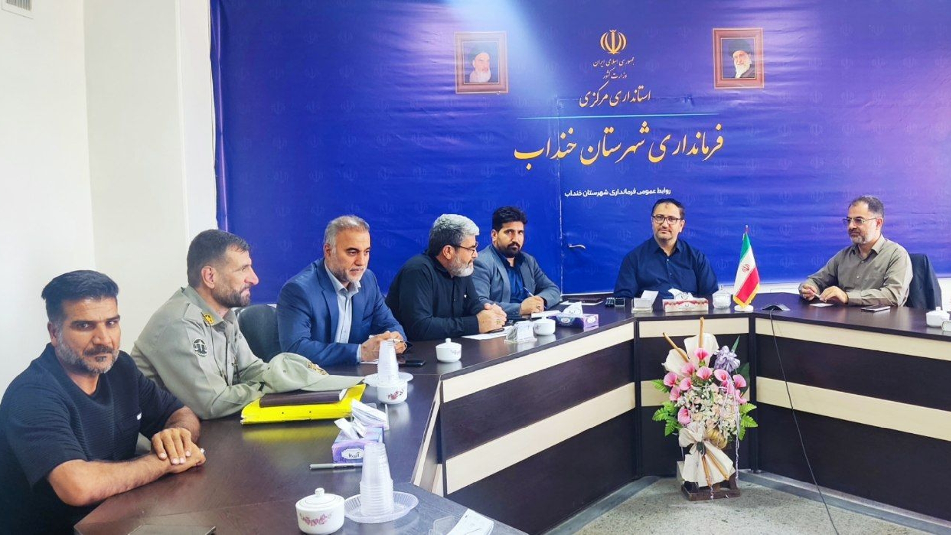 🔷 برگزاری جلسه ستاد مدیریت پسماند شهرستان خنداب
